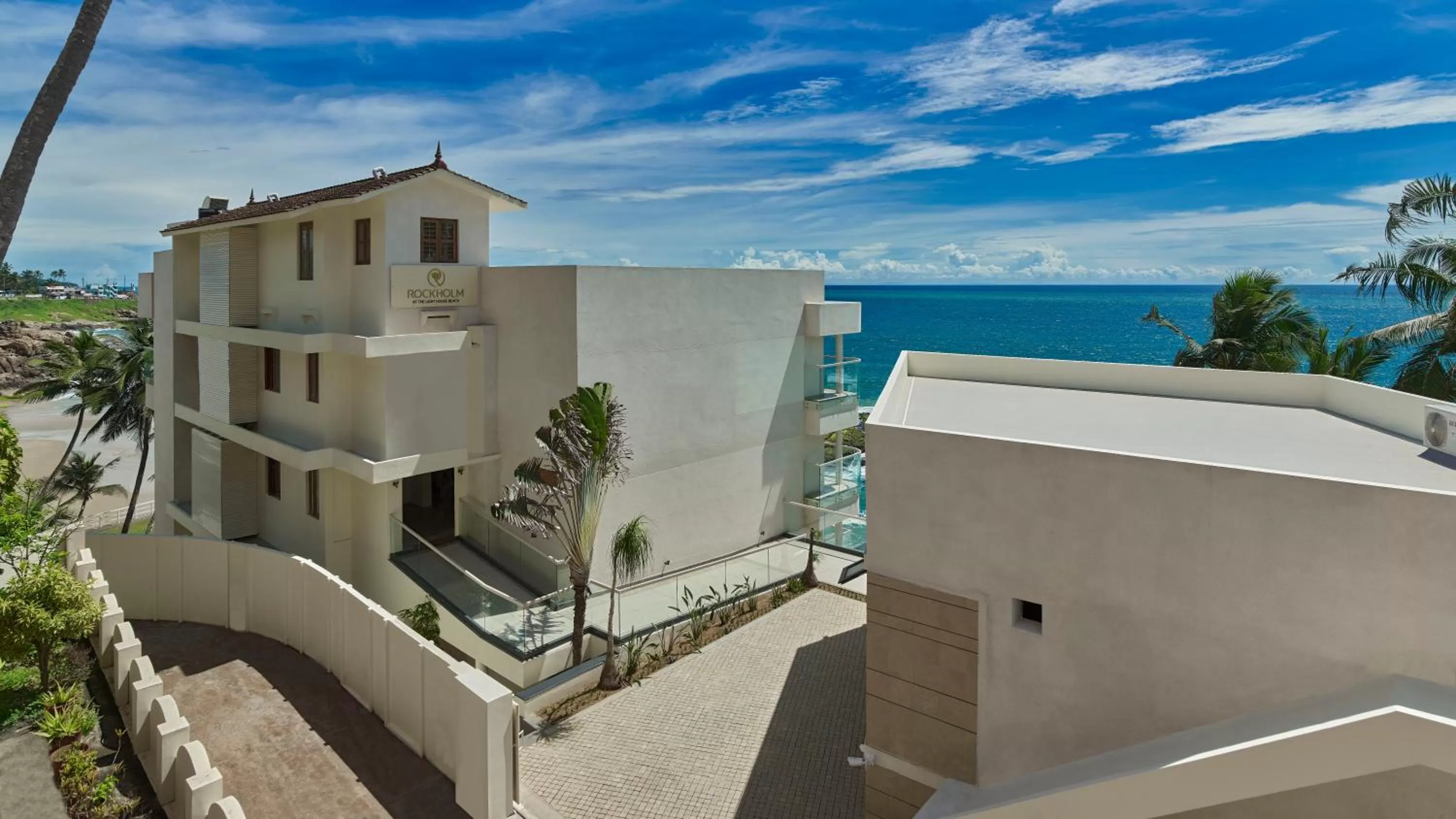 Property building in Rockholm at the Light House Beach