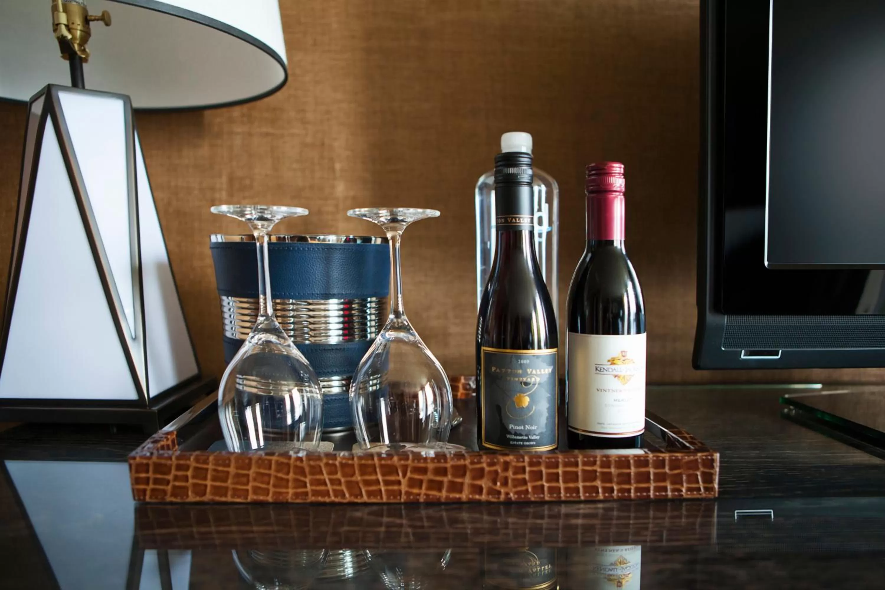 Bedroom in Kimpton Riverplace Hotel by IHG