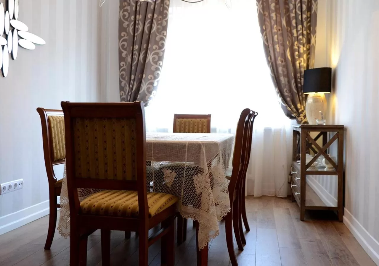 Living room, Dining Area in Ziołowa Dolina