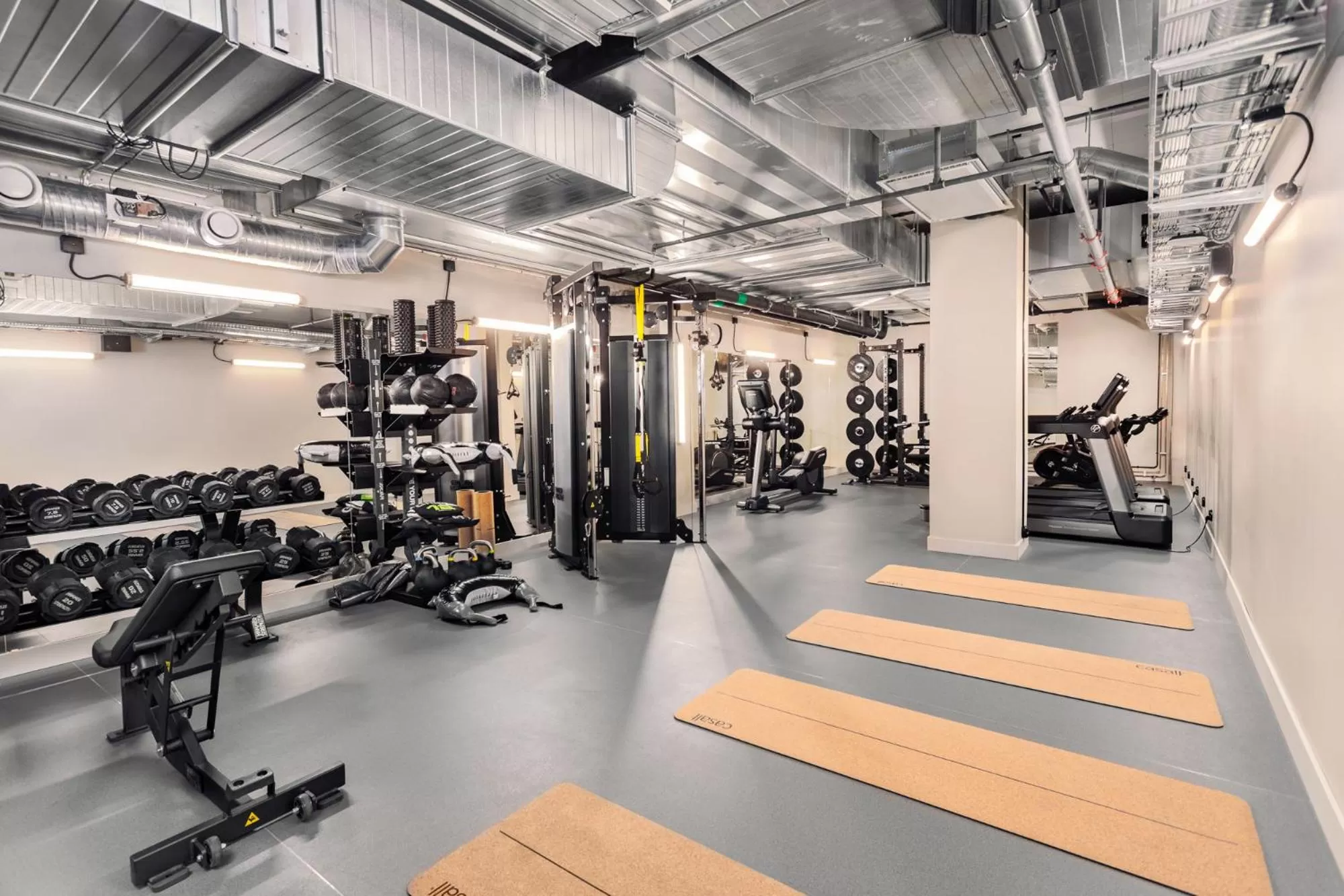 Fitness centre/facilities in Blique by Nobis, Stockholm, a Member of Design Hotels™