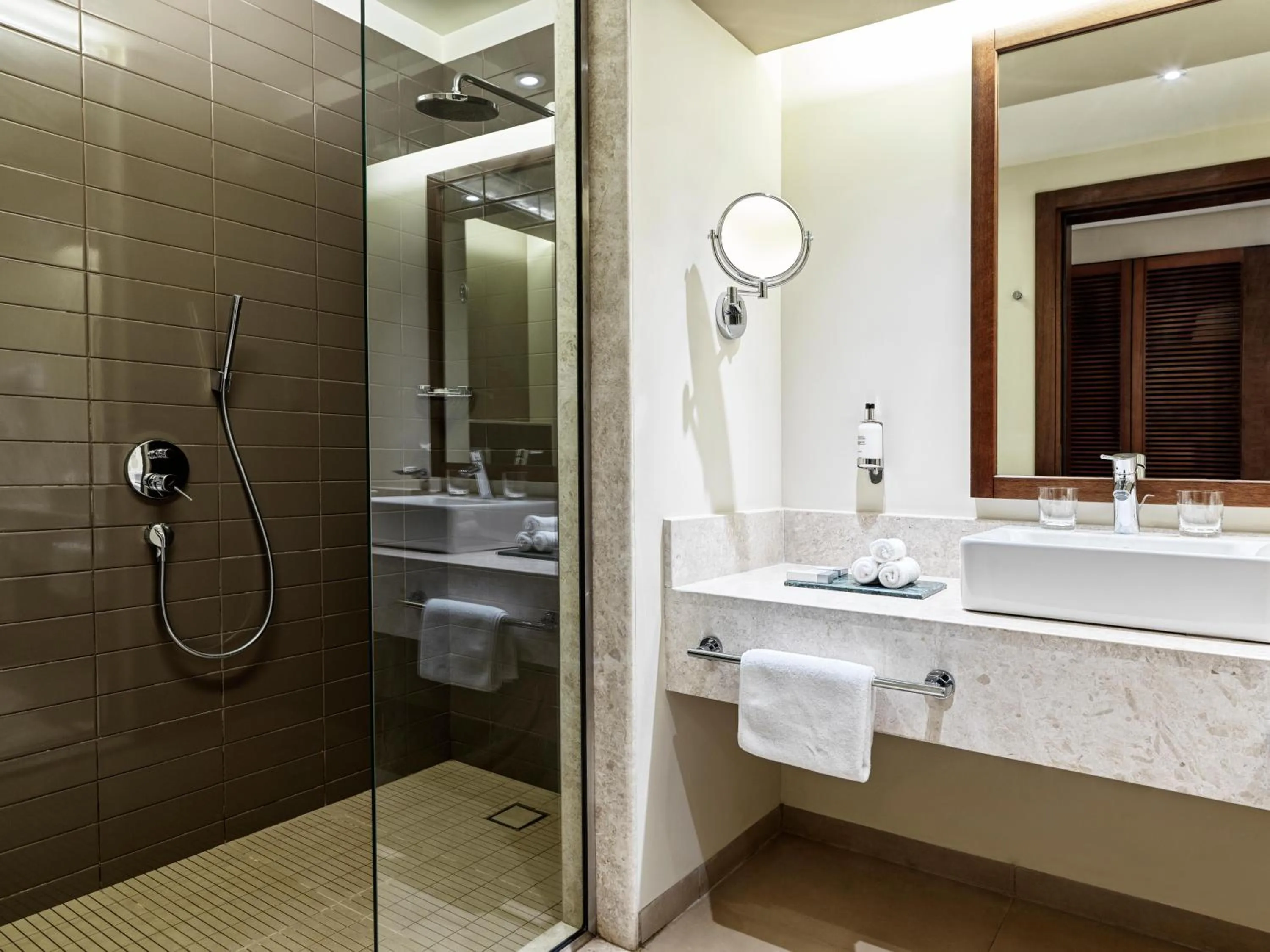 Shower in Fanar Hotel & Residences