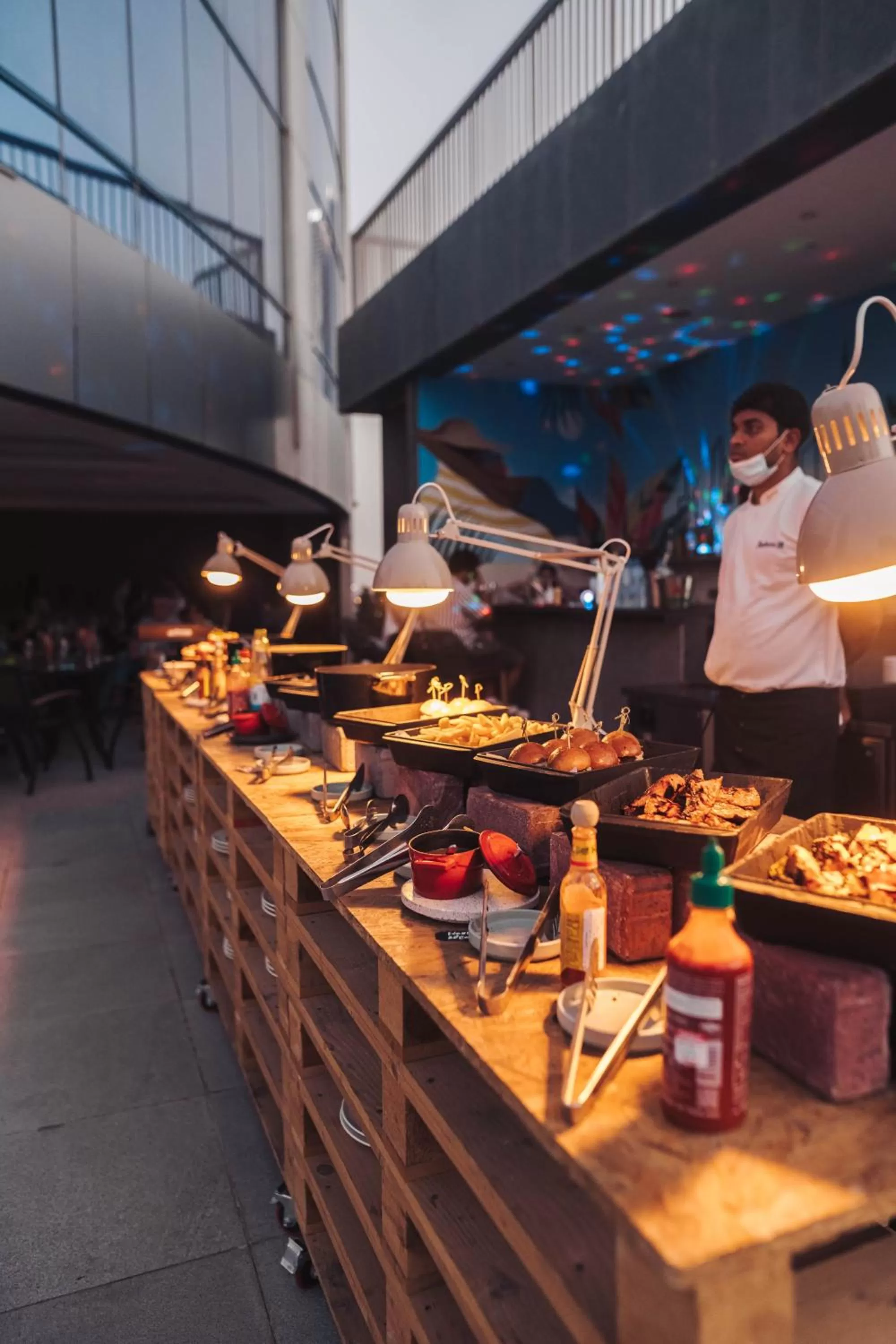 Dinner in Radisson Blu Hotel, Dubai Canal View