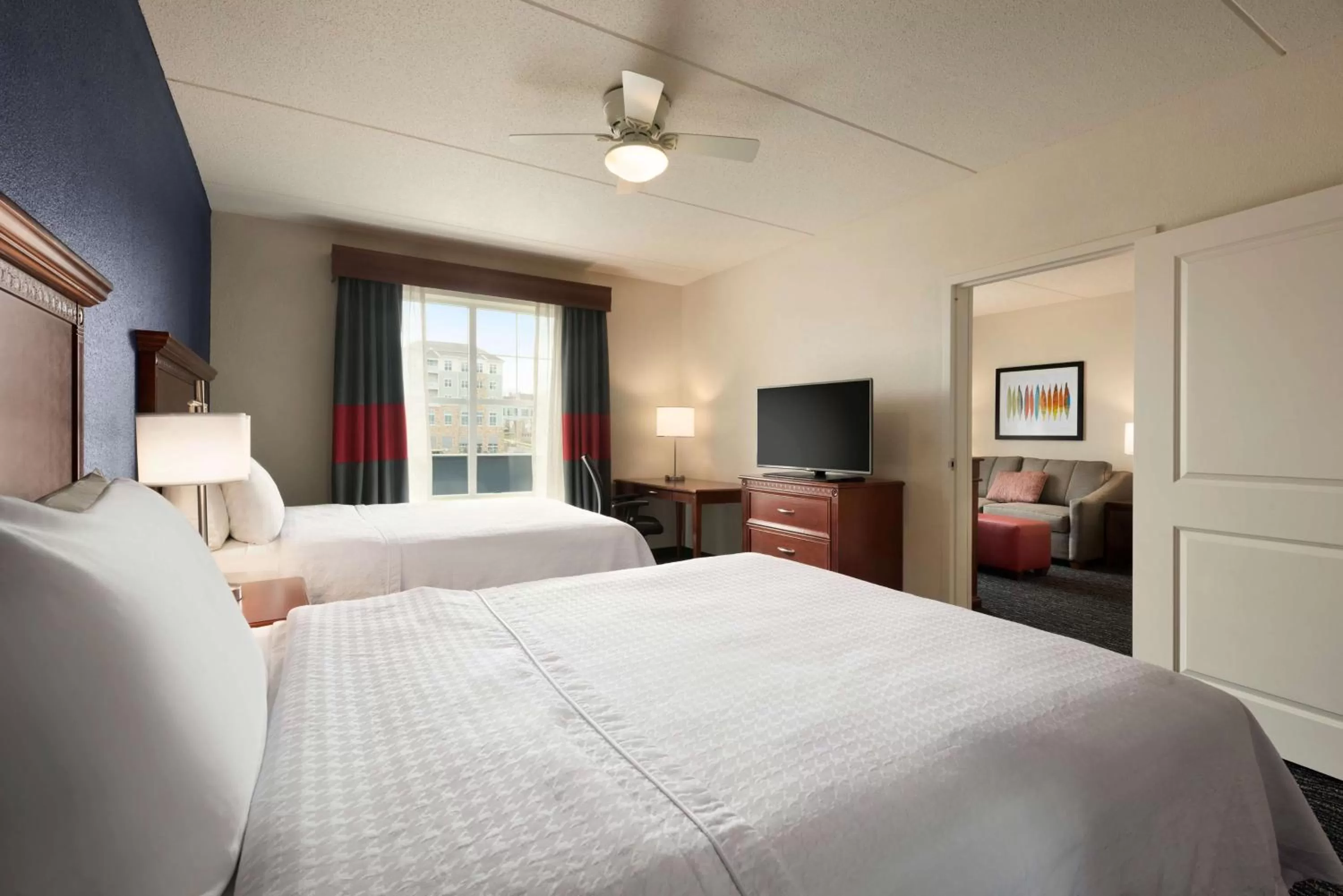 Bed in Homewood Suites by Hilton Madison West