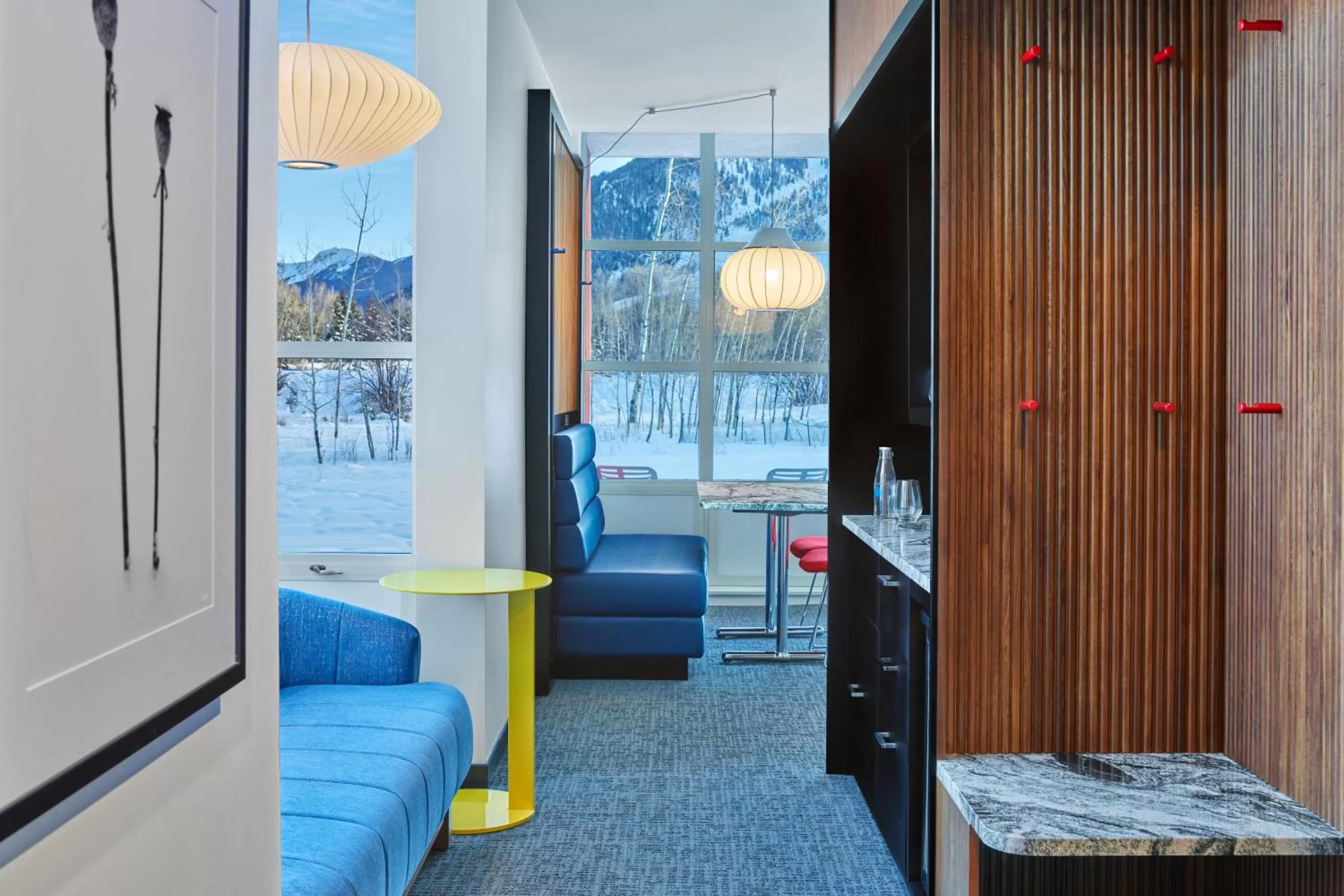 Living room in Aspen Meadows Resort