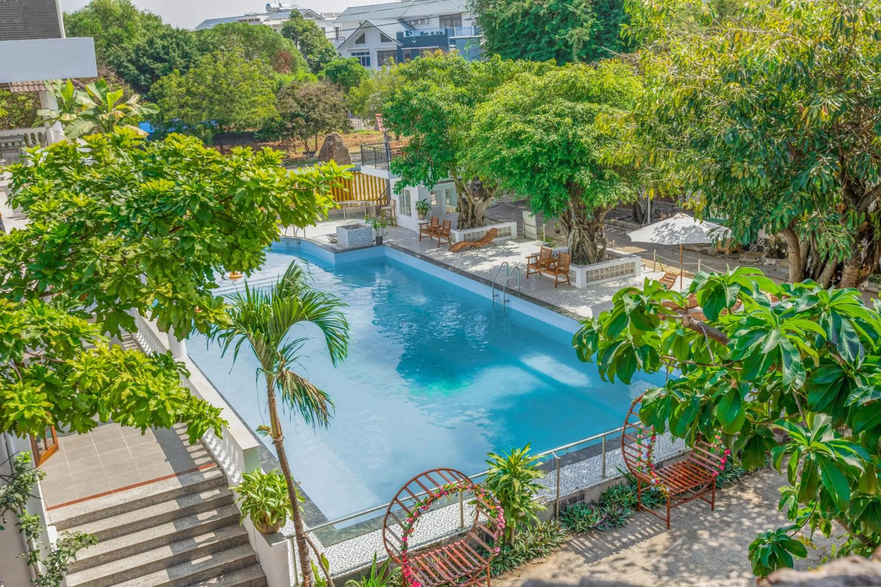 Bird's eye view in Caroline Resort