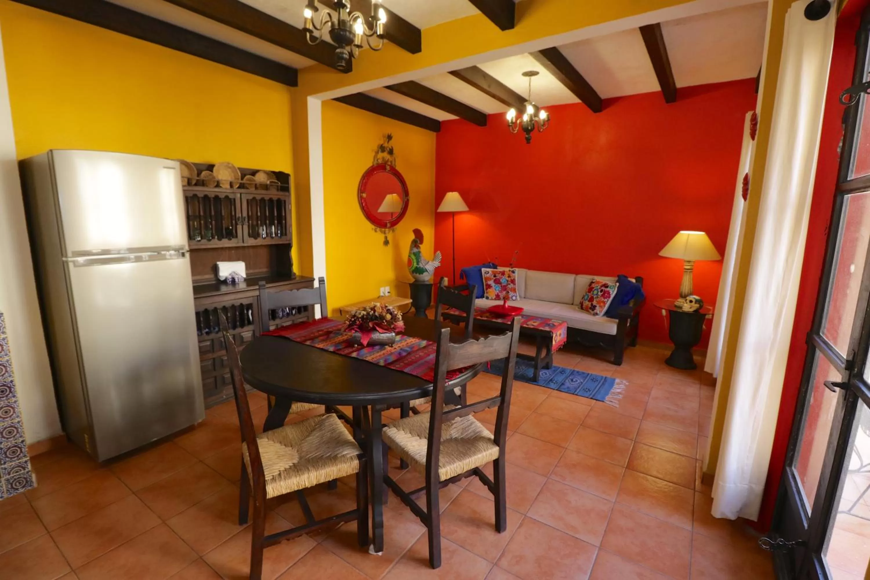 Living room in Casa Mia Suites