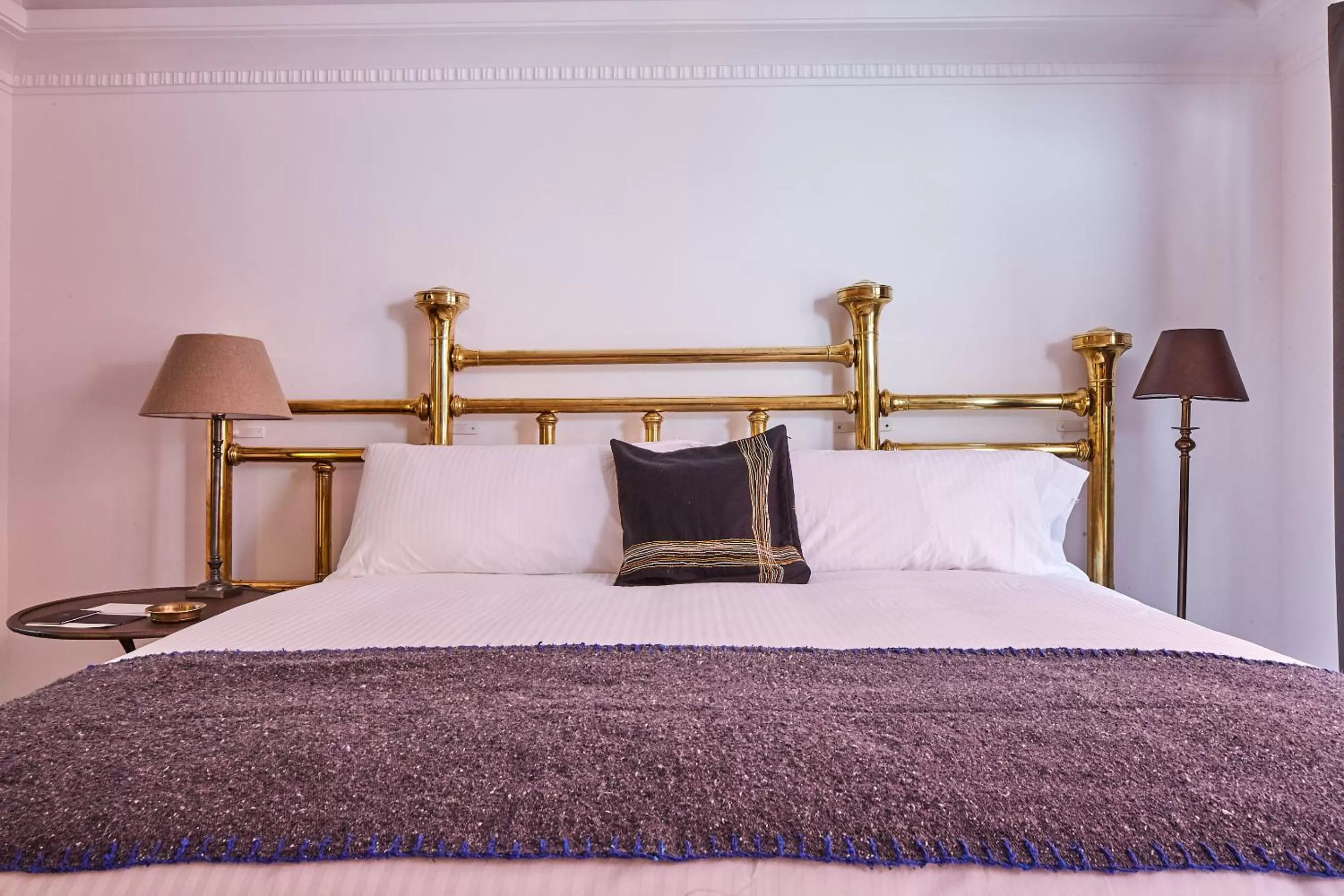 Bed in Orchid House Mexico City