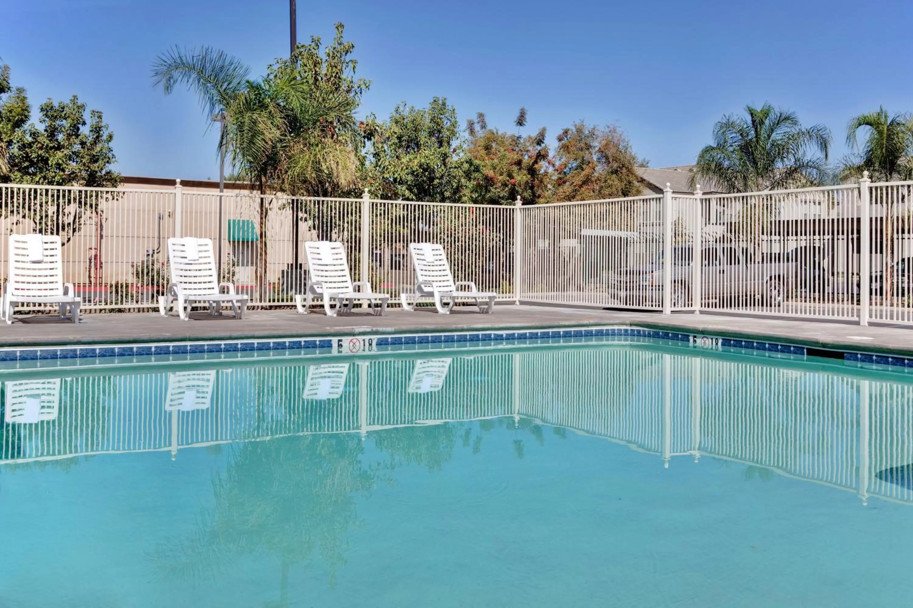 Swimming pool in Holiday Inn Express Delano Highway 99 by IHG