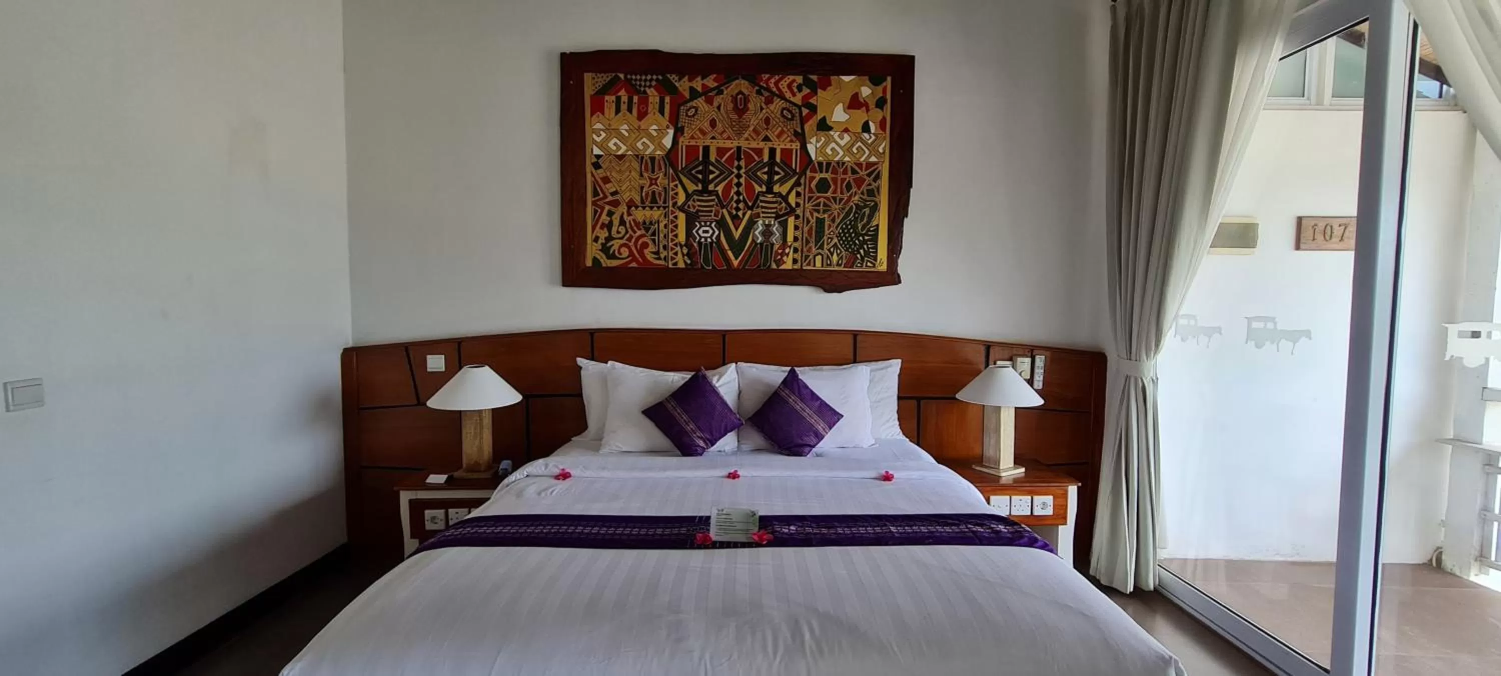 Bedroom, Bed in The Trawangan Resort