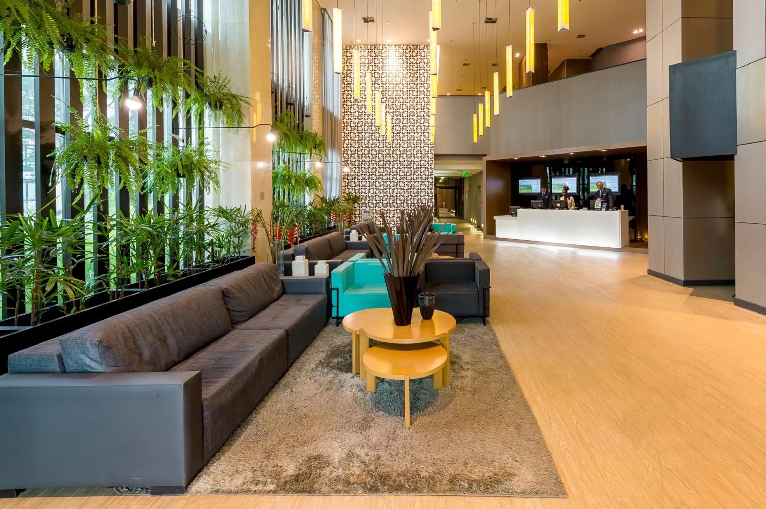 Lobby or reception in Grand Mercure Brasilia Eixo Monumental