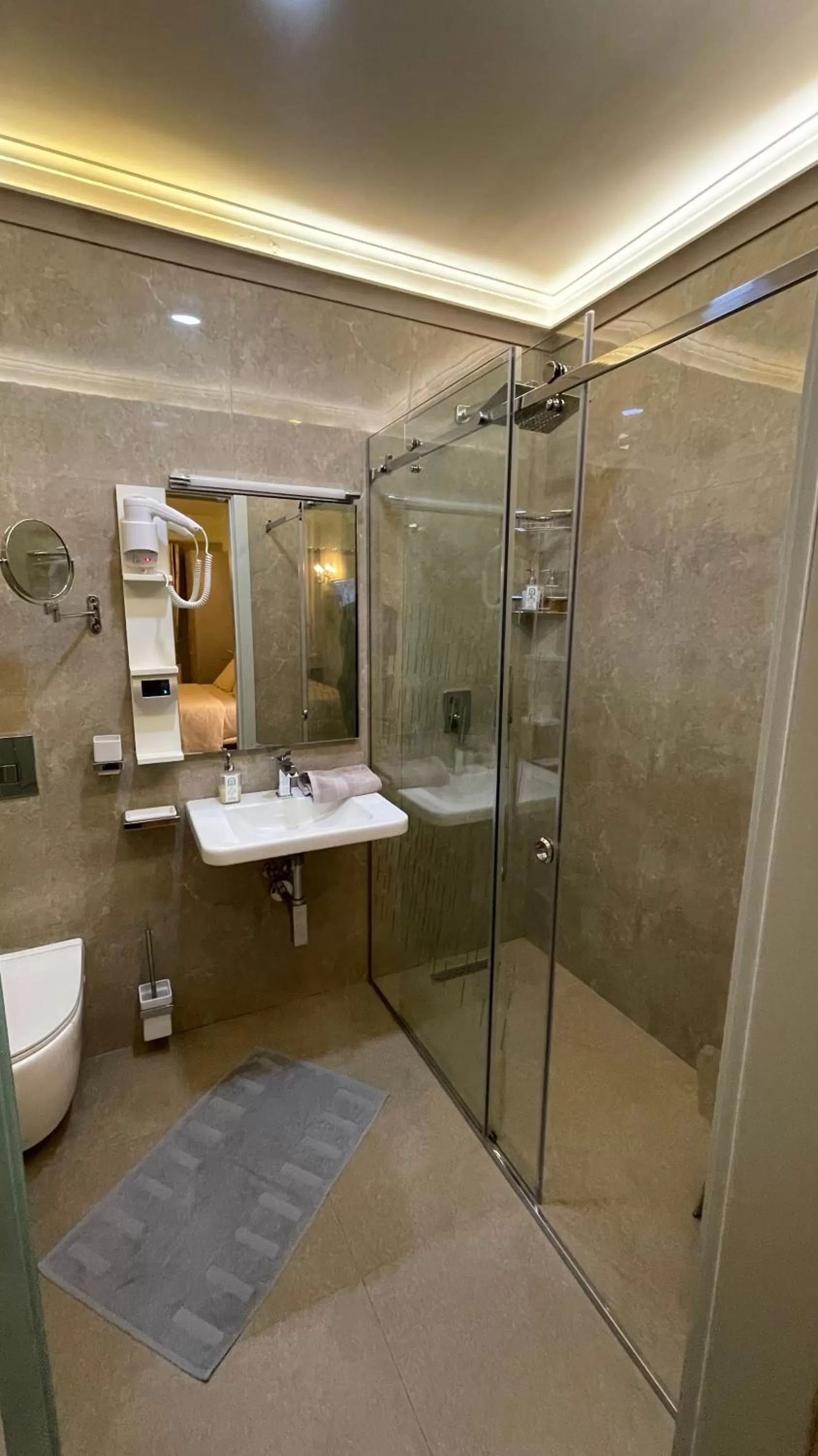 Bathroom in La Voglia Hotel Boutique