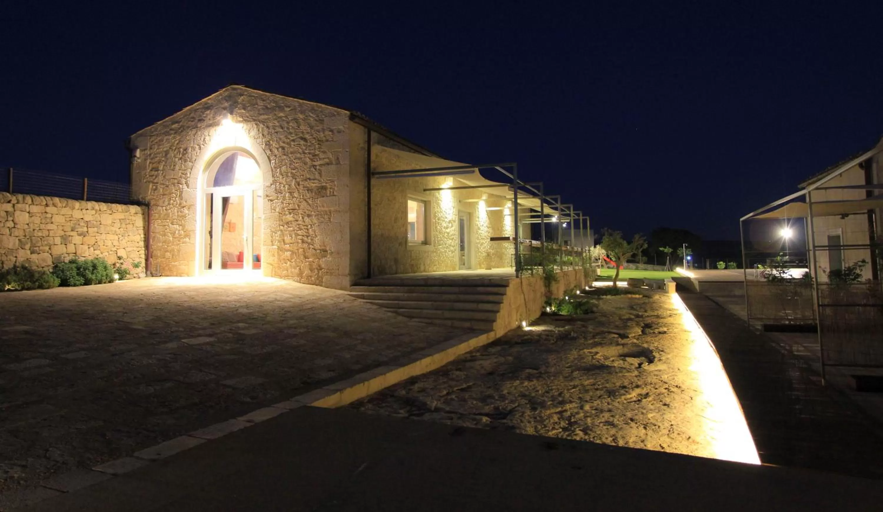 Garden view in Petrantica Resort