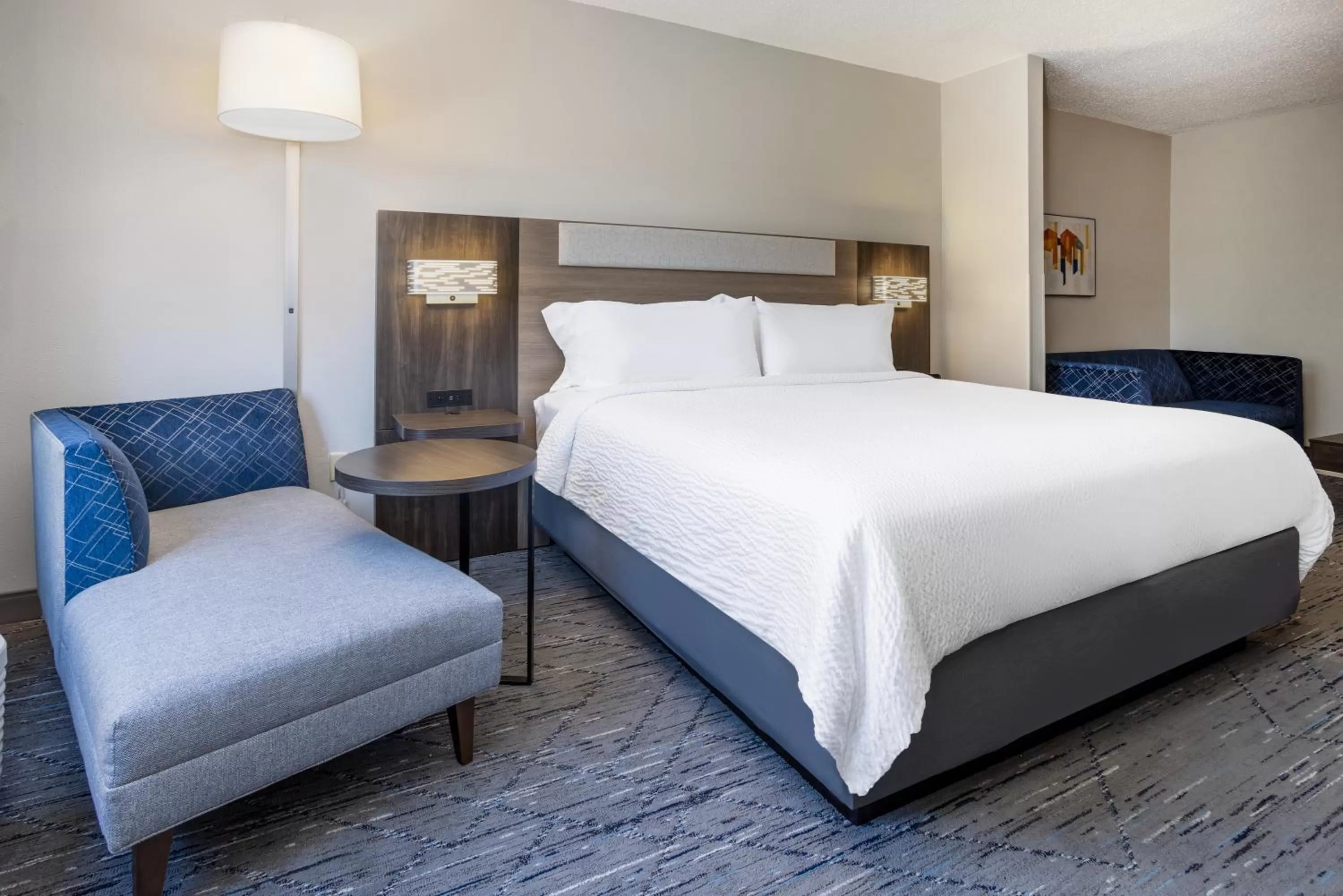 Photo of the whole room, Bed in Holiday Inn Express and Suites Tampa I-75 at Bruce B. Downs by IHG