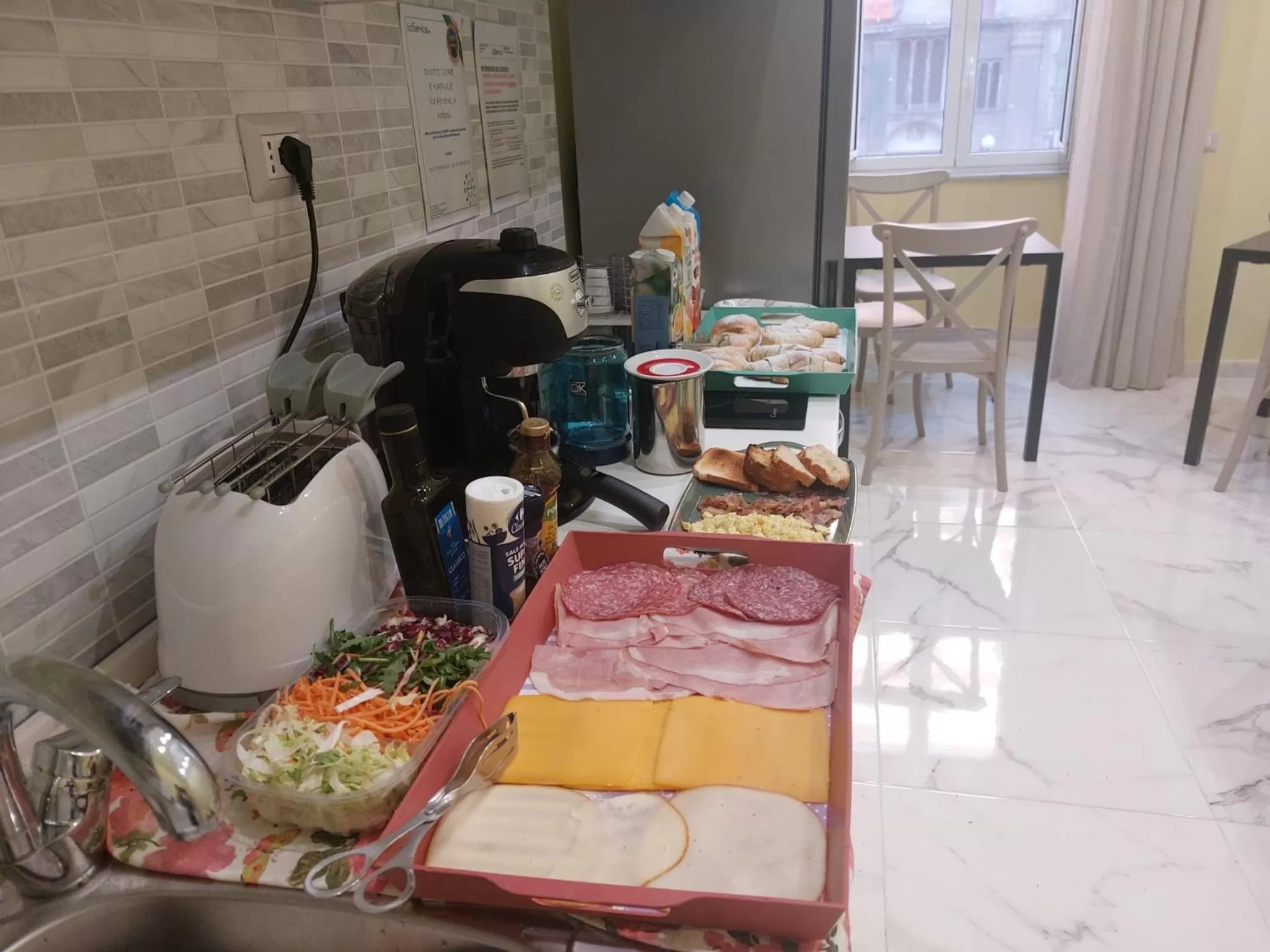 Breakfast in B&B Dint 'o core e Napule