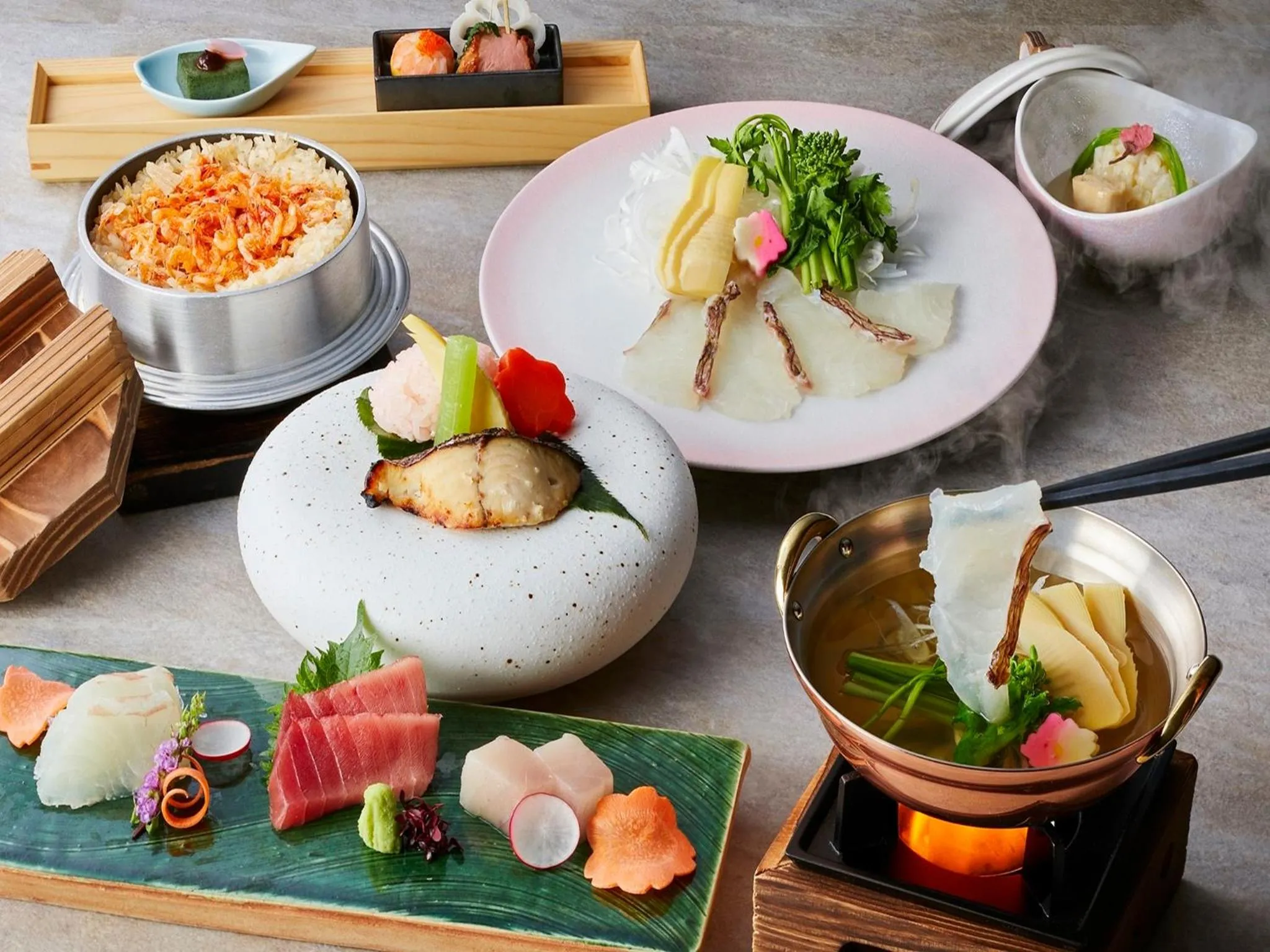 Food in Kanpo no Yado Yaizu