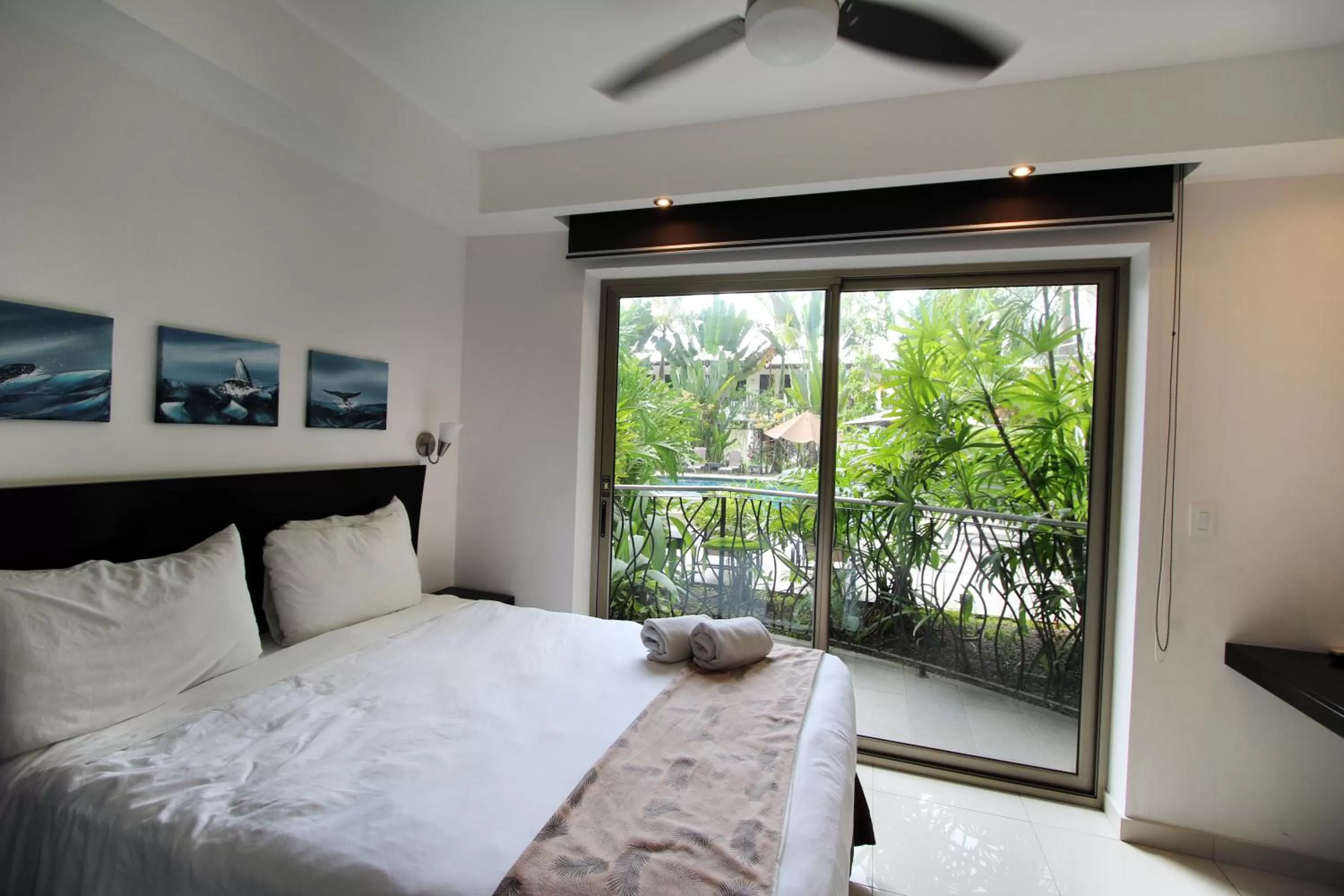 Bed in Oceano Boutique Hotel & Bistró