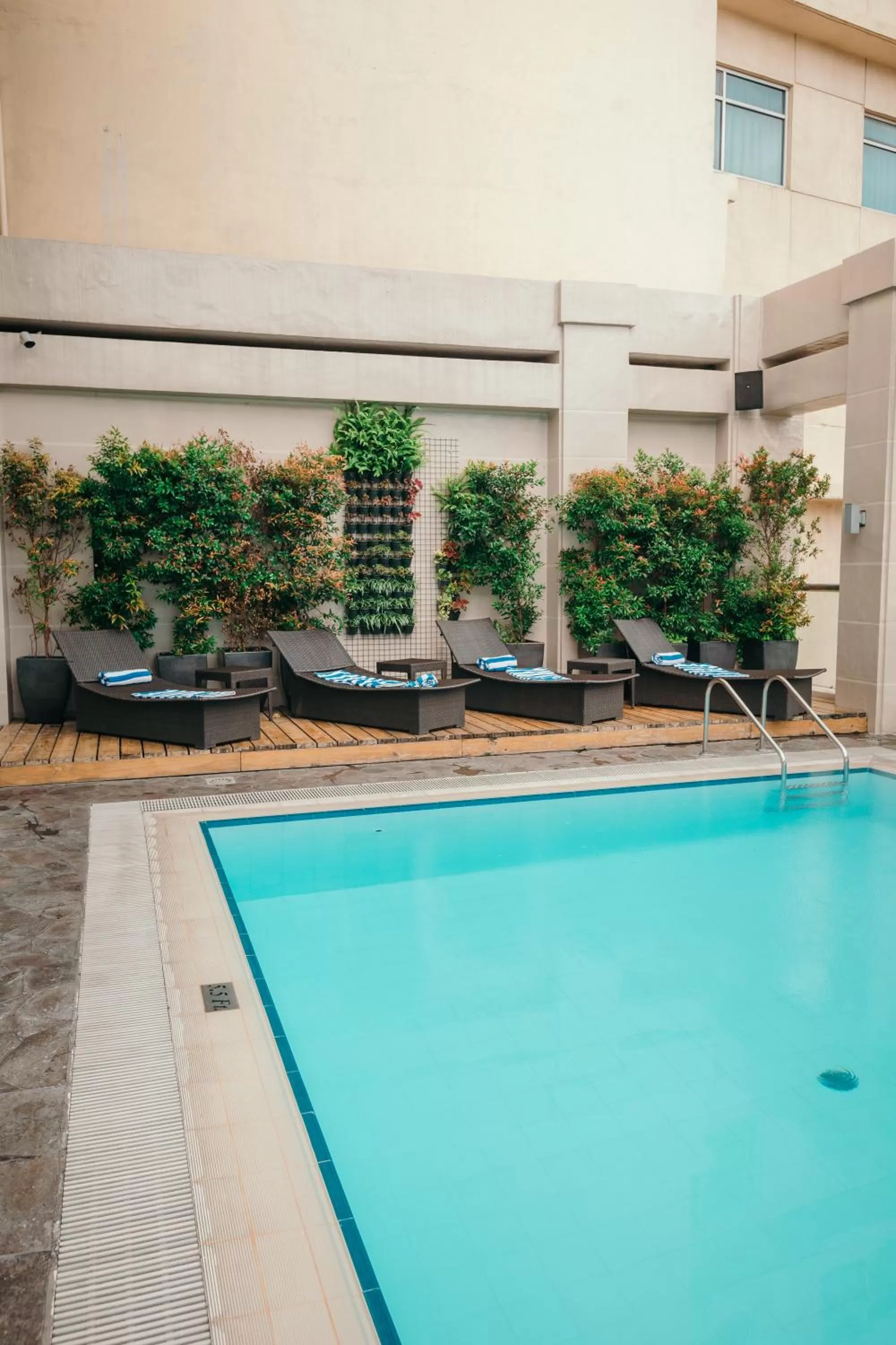 Swimming pool in City Garden Hotel Makati