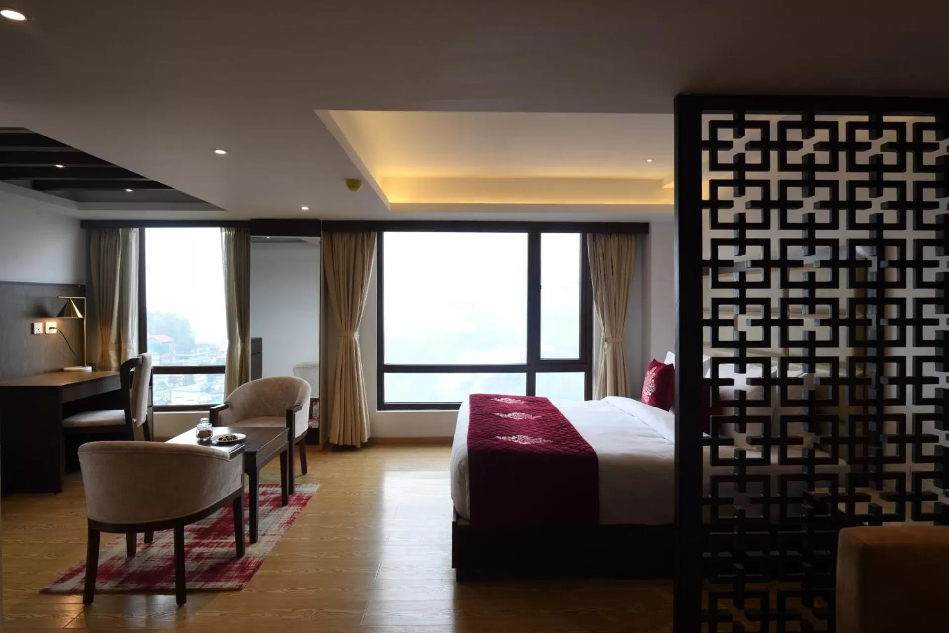Bed in Ramada by Wyndham Gangtok Hotel & Casino Golden