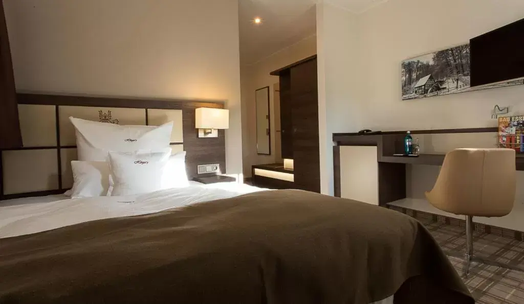 Single Room with Shower - single occupancy in Höger's Hotel & Restaurant Single Room with Shower - single occupancy in Höger's Hotel & Restaurant