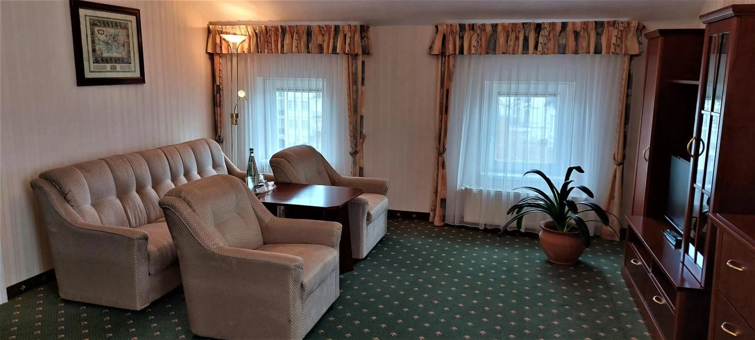 Photo of the whole room, Seating Area in Hotel Meereswelle - Anno 1875