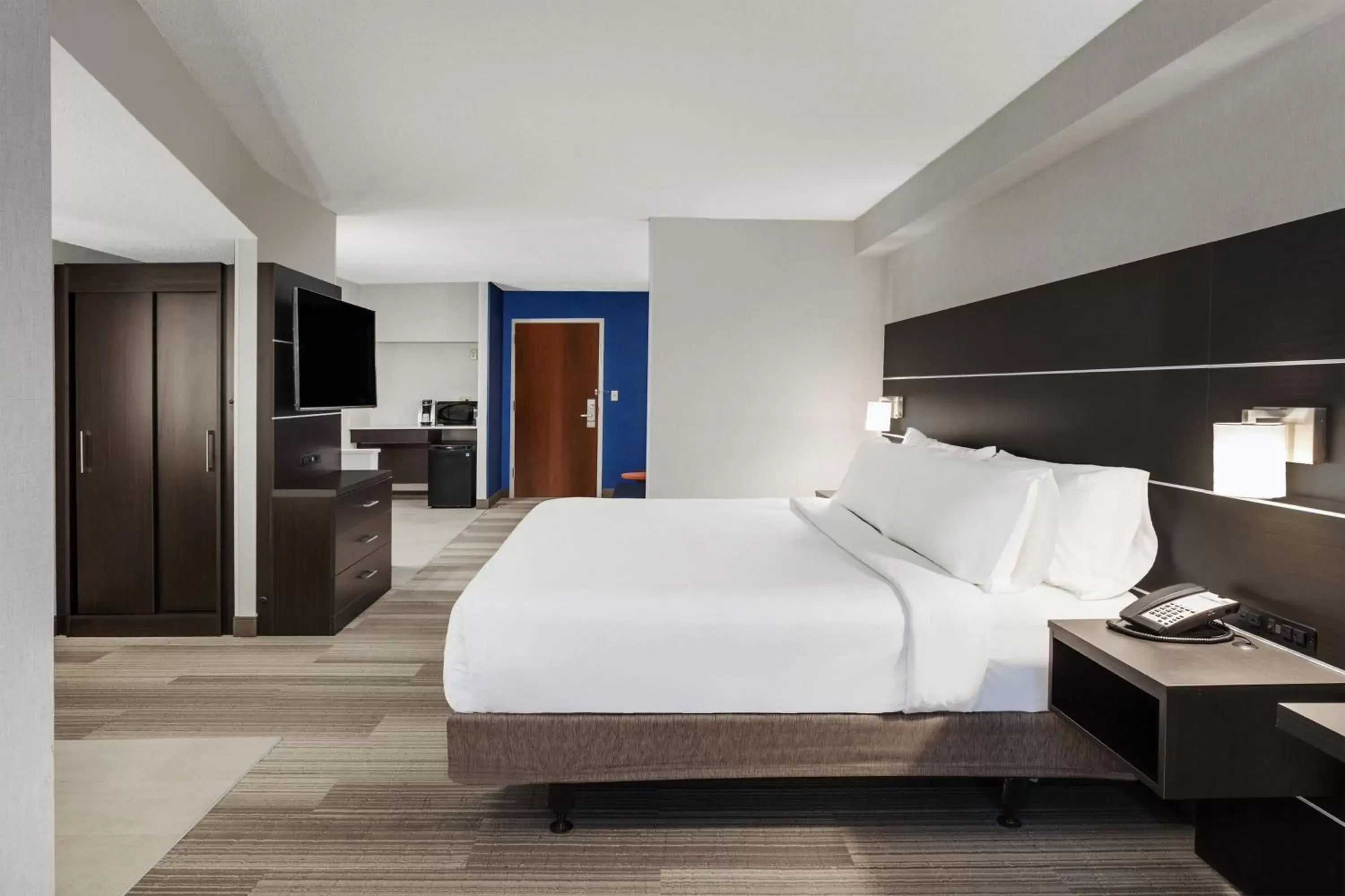 King Suite with Accessible Roll-in Shower in Holiday Inn Express South Portland, an IHG Hotel King Suite with Accessible Roll-in Shower in Holiday Inn Express South Portland, an IHG Hotel