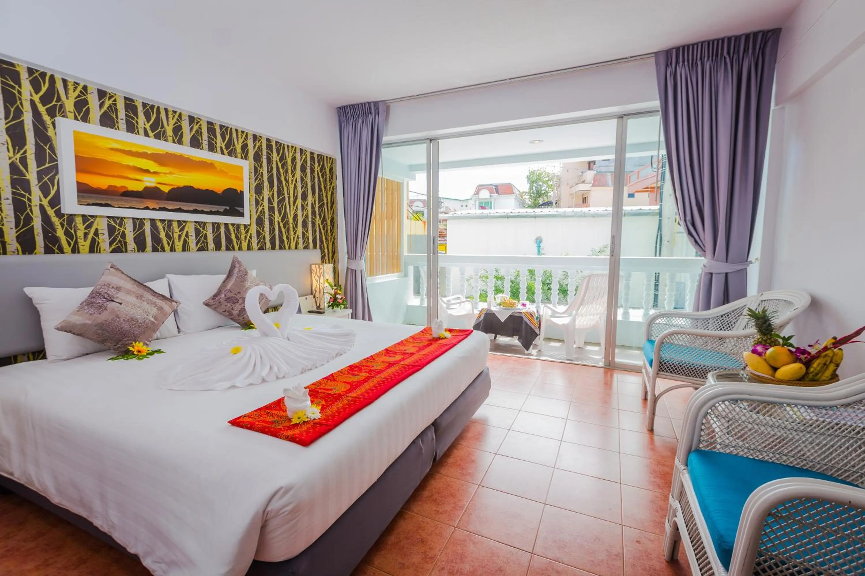 Bedroom, Bed in ON Hotel Phuket - SHA