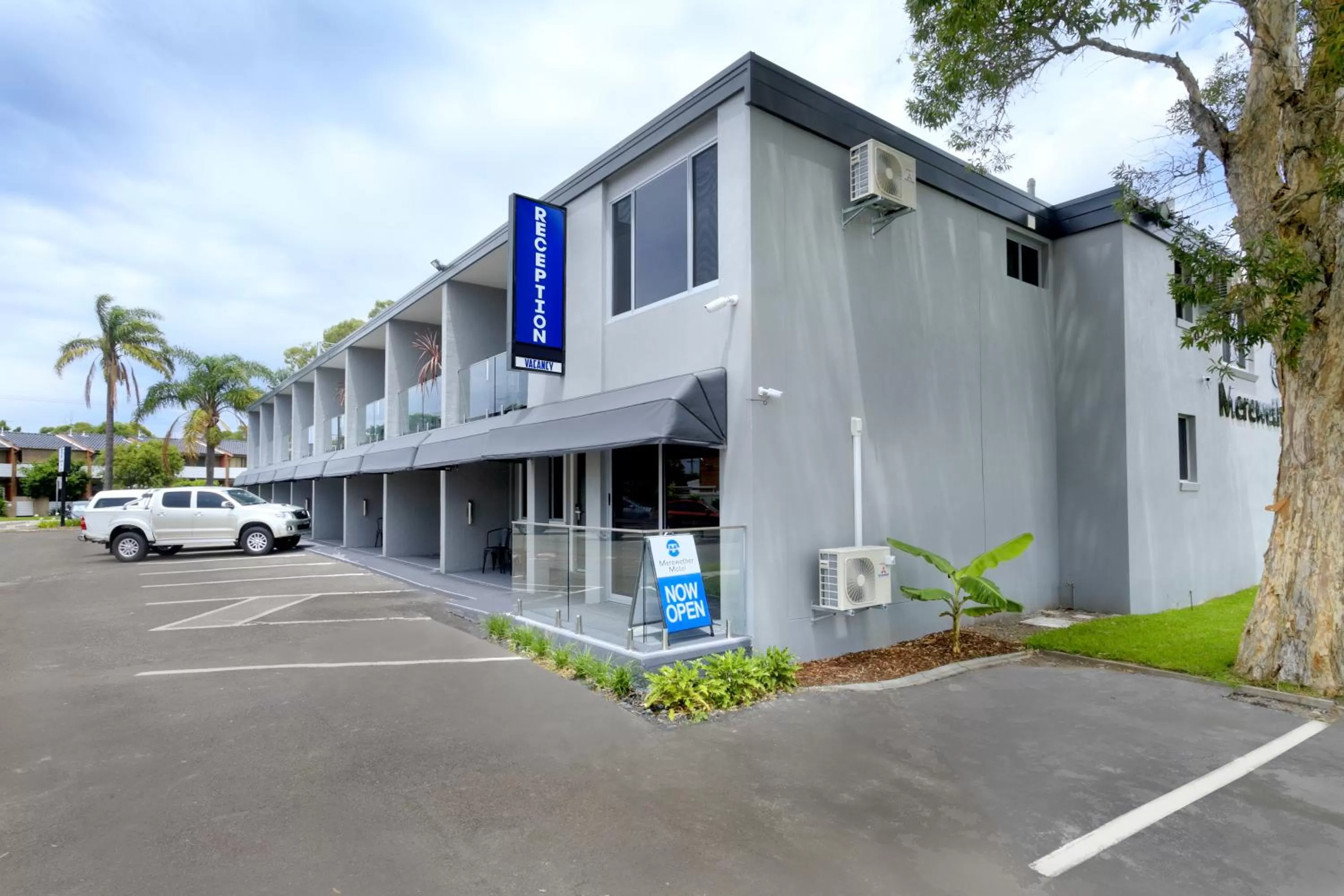 Facade/entrance in Merewether Motel
