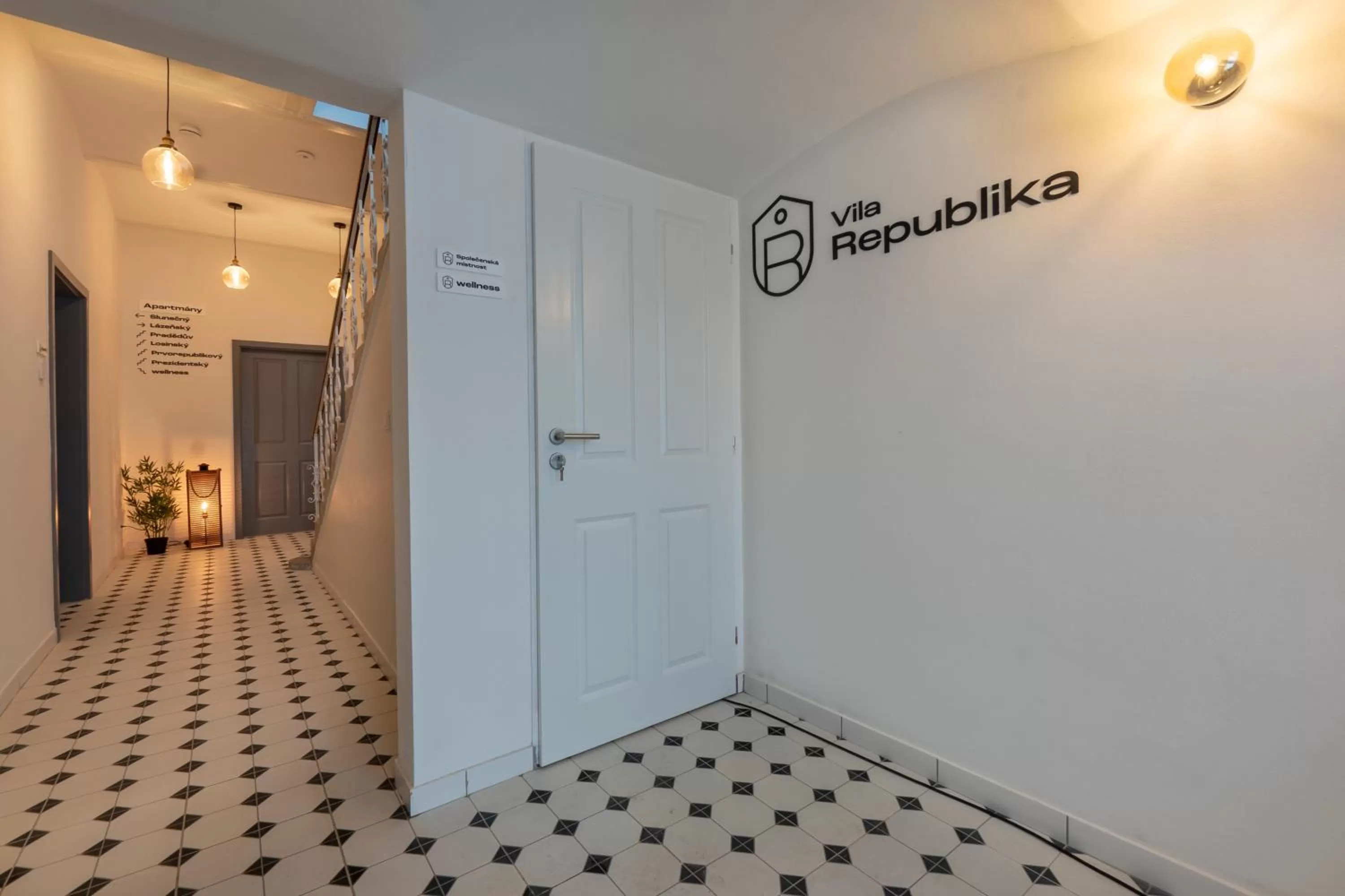Facade/entrance in Wellness Apartmány Vila Republika