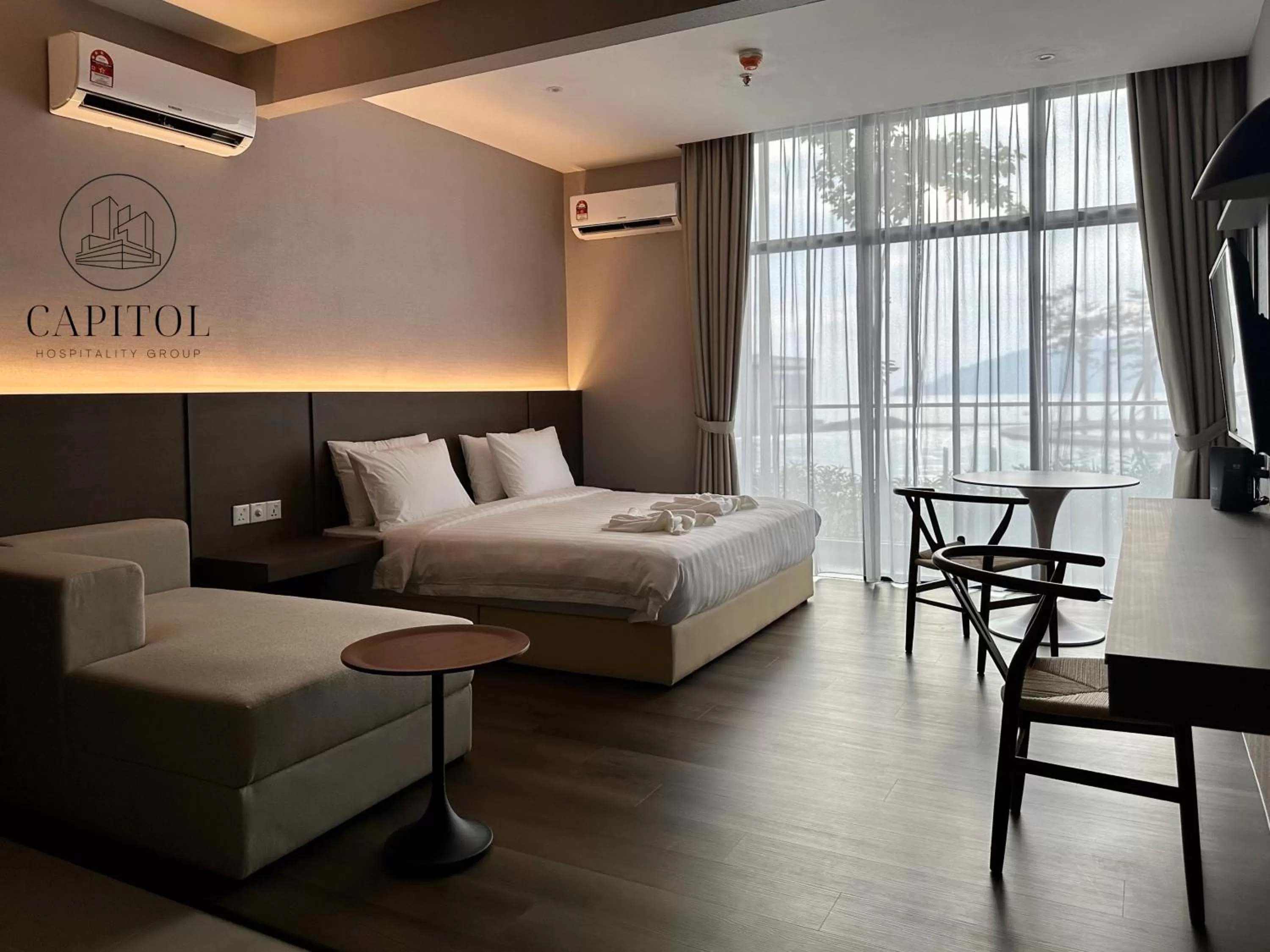 Studio with Pool View in BORNEOTEL at The Shore KK by CHG