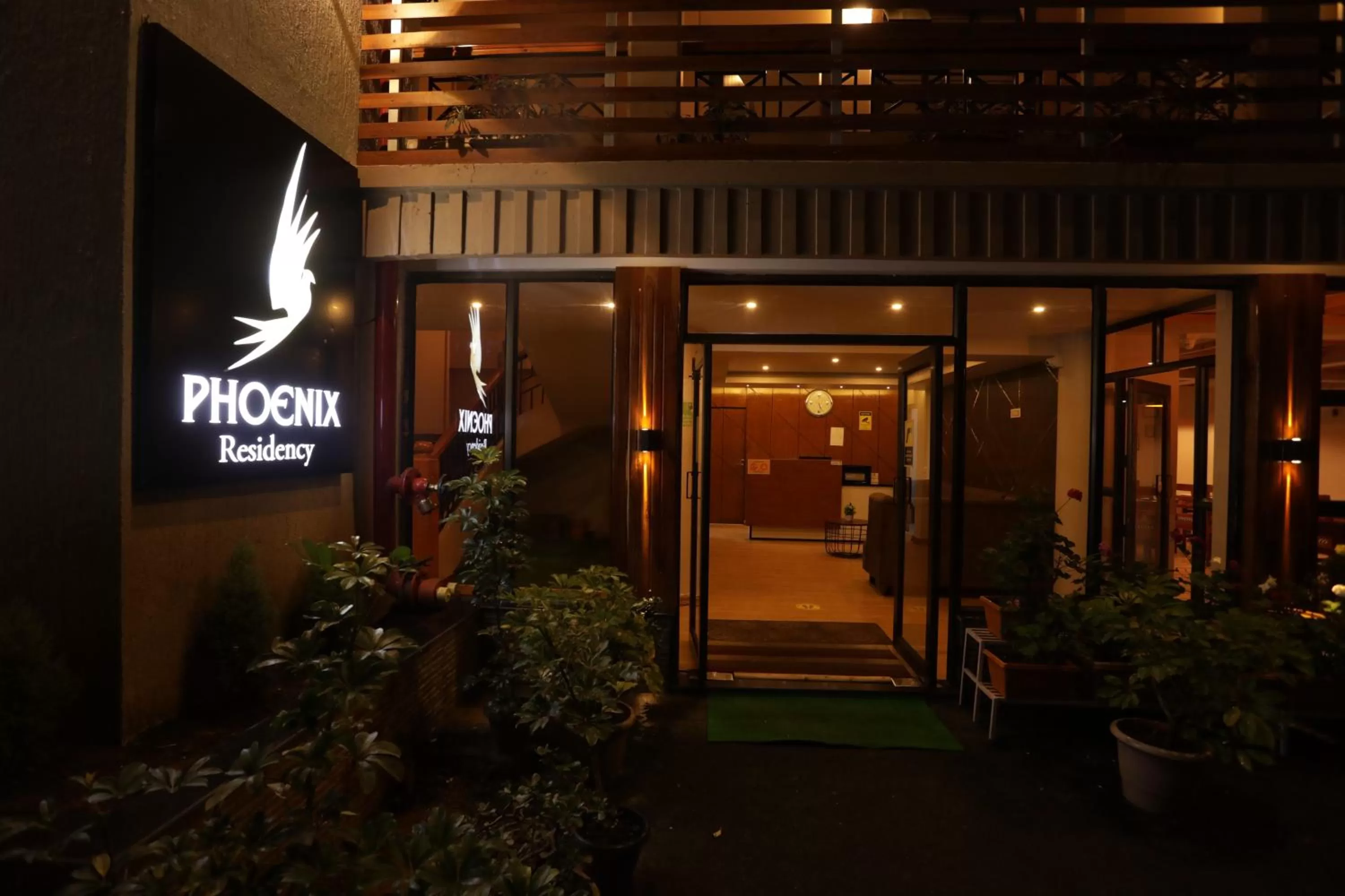 Facade/entrance in The Phoenix Residency