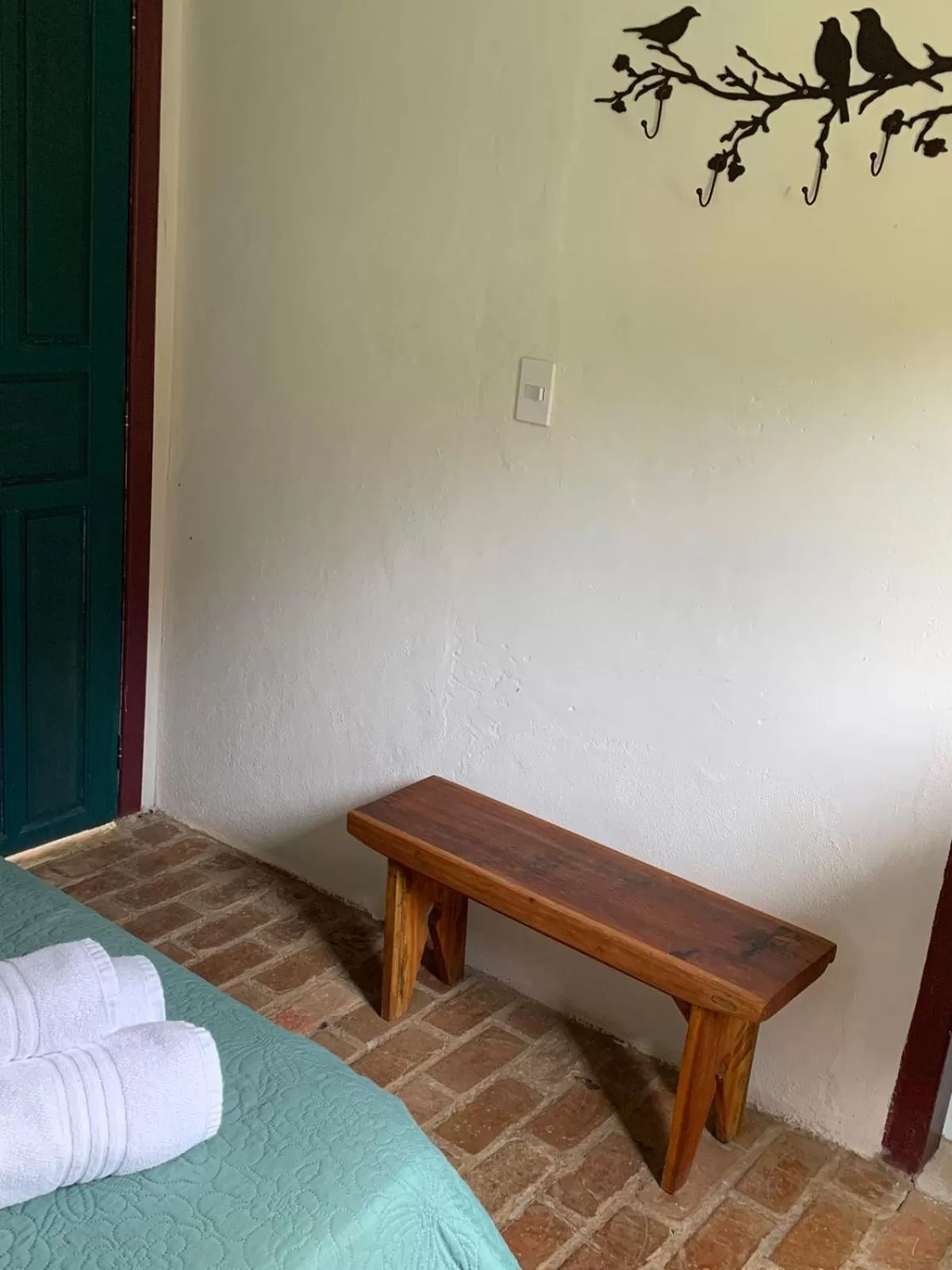 Bed in Pousada Cantinho do Mundo