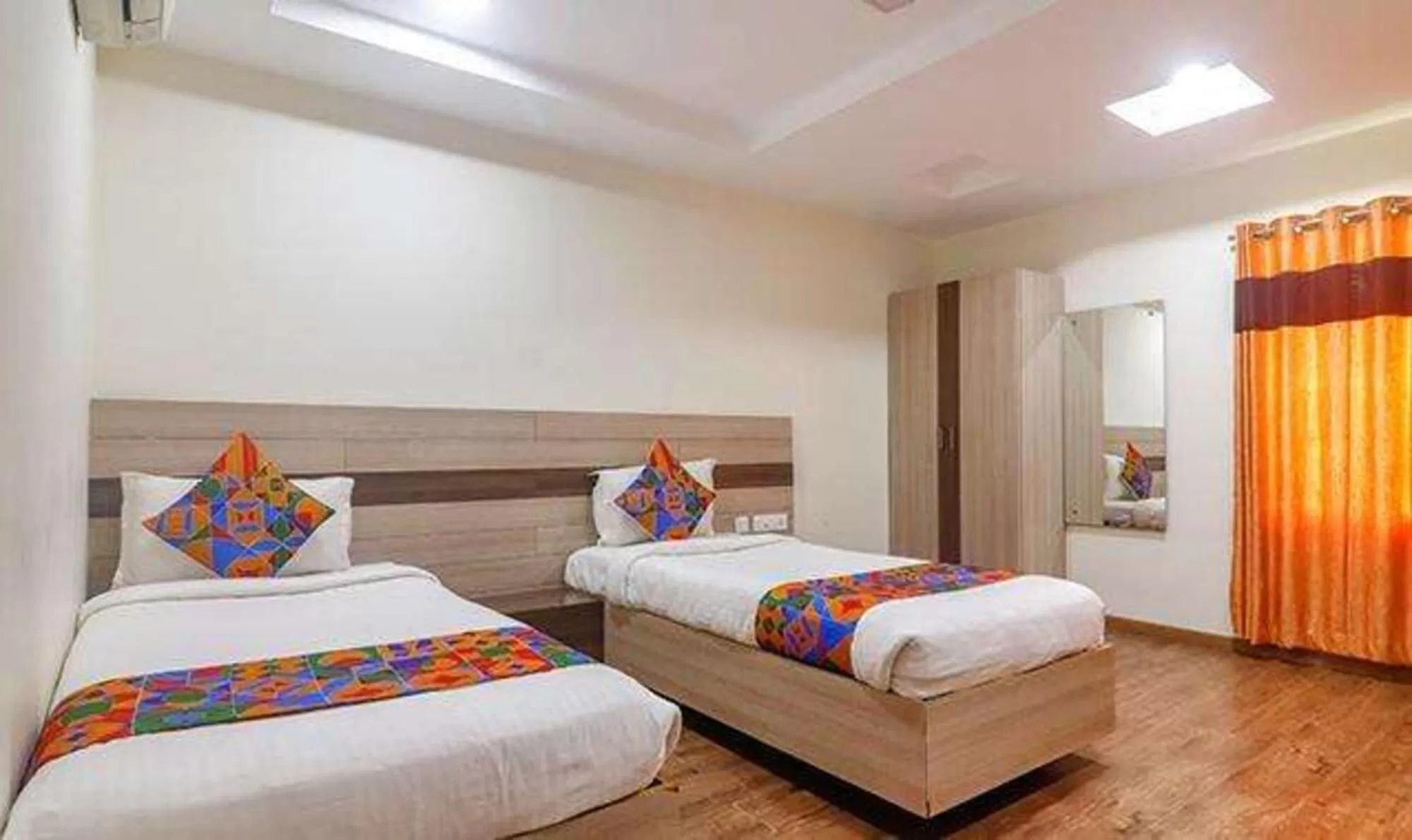 Photo of the whole room, Bed in FabHotel Pride Inn Financia