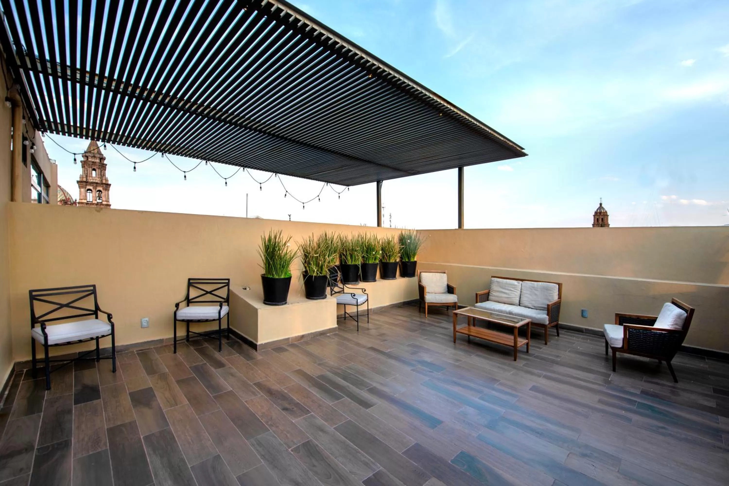 Balcony/Terrace in Gran Hotel Concordia San Luis Potosi
