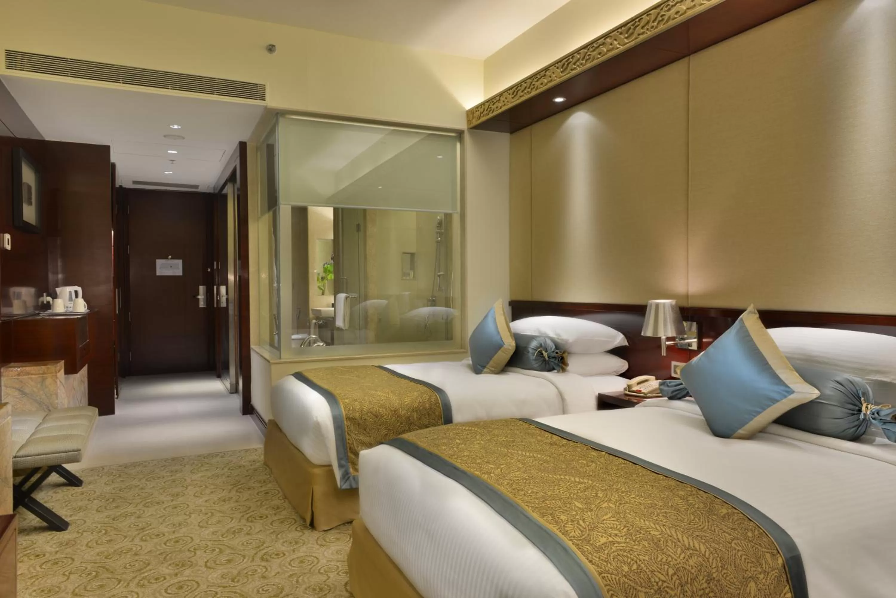 Photo of the whole room, Bed in Crowne Plaza Ahmedabad City Centre by IHG