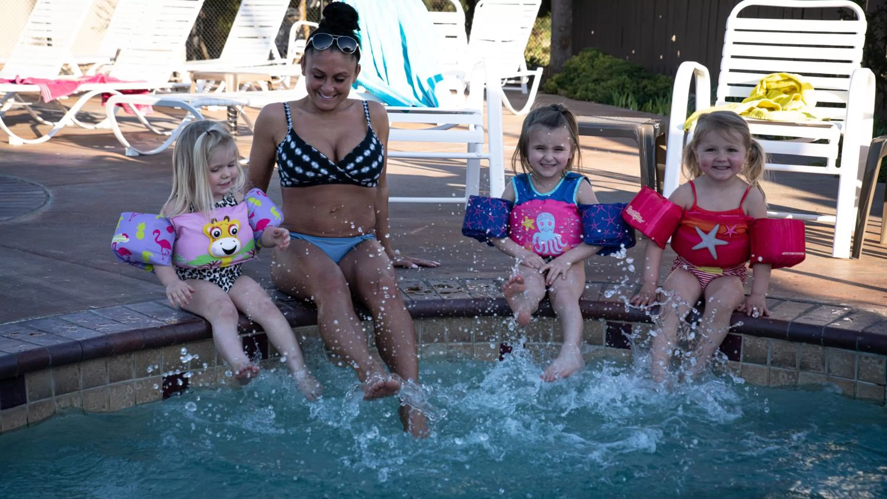 Hot Tub in Mountain View Lodge
