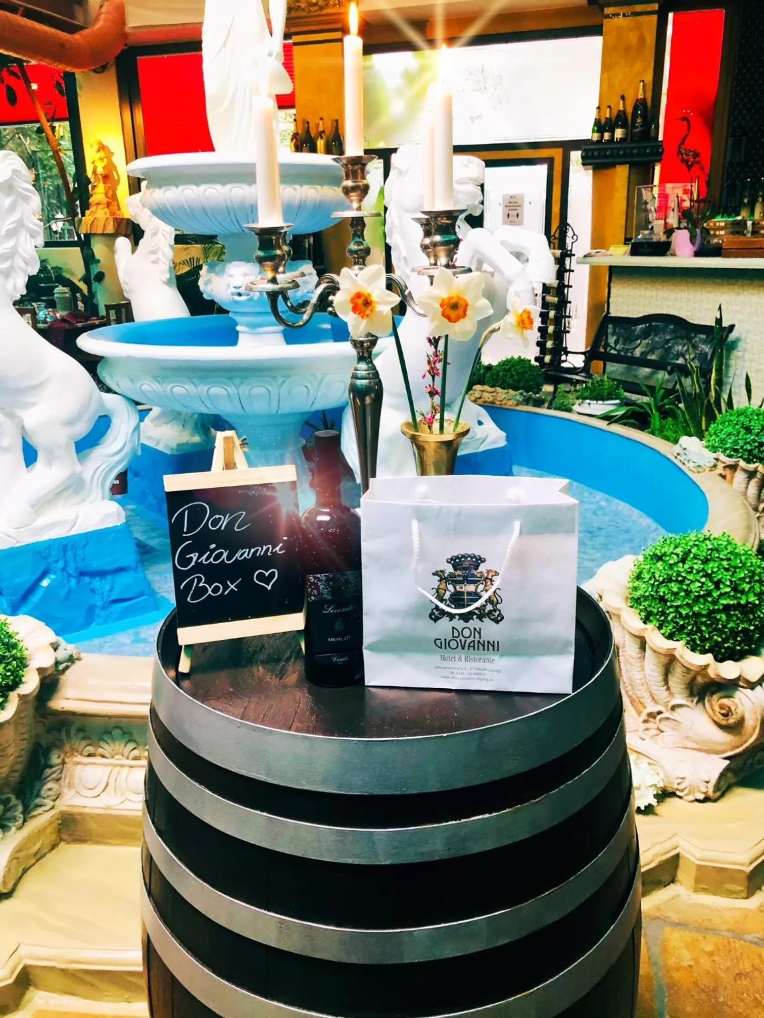 Restaurant/places to eat in Hotel Don Giovanni