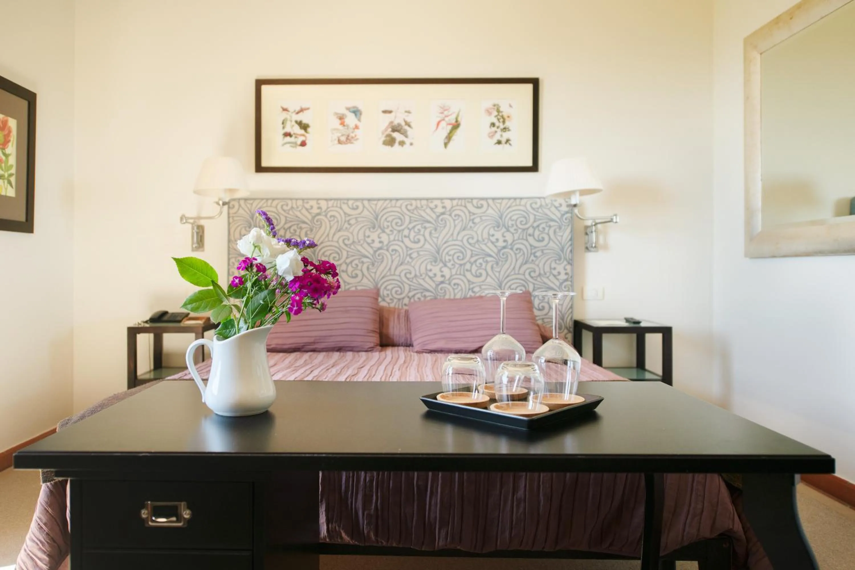Seating area in Si Montalcino Hotel