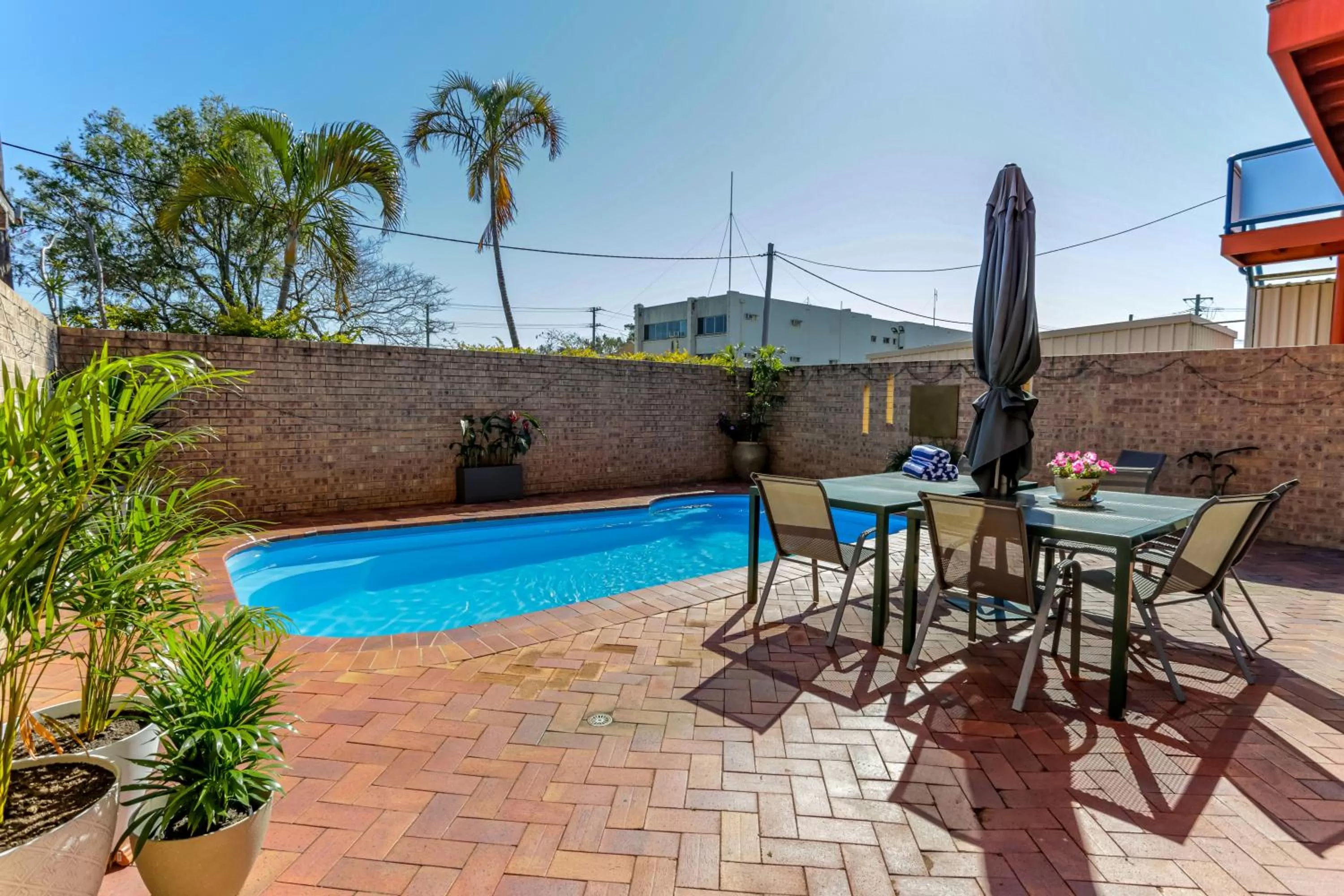 Swimming pool in Matilda Motel