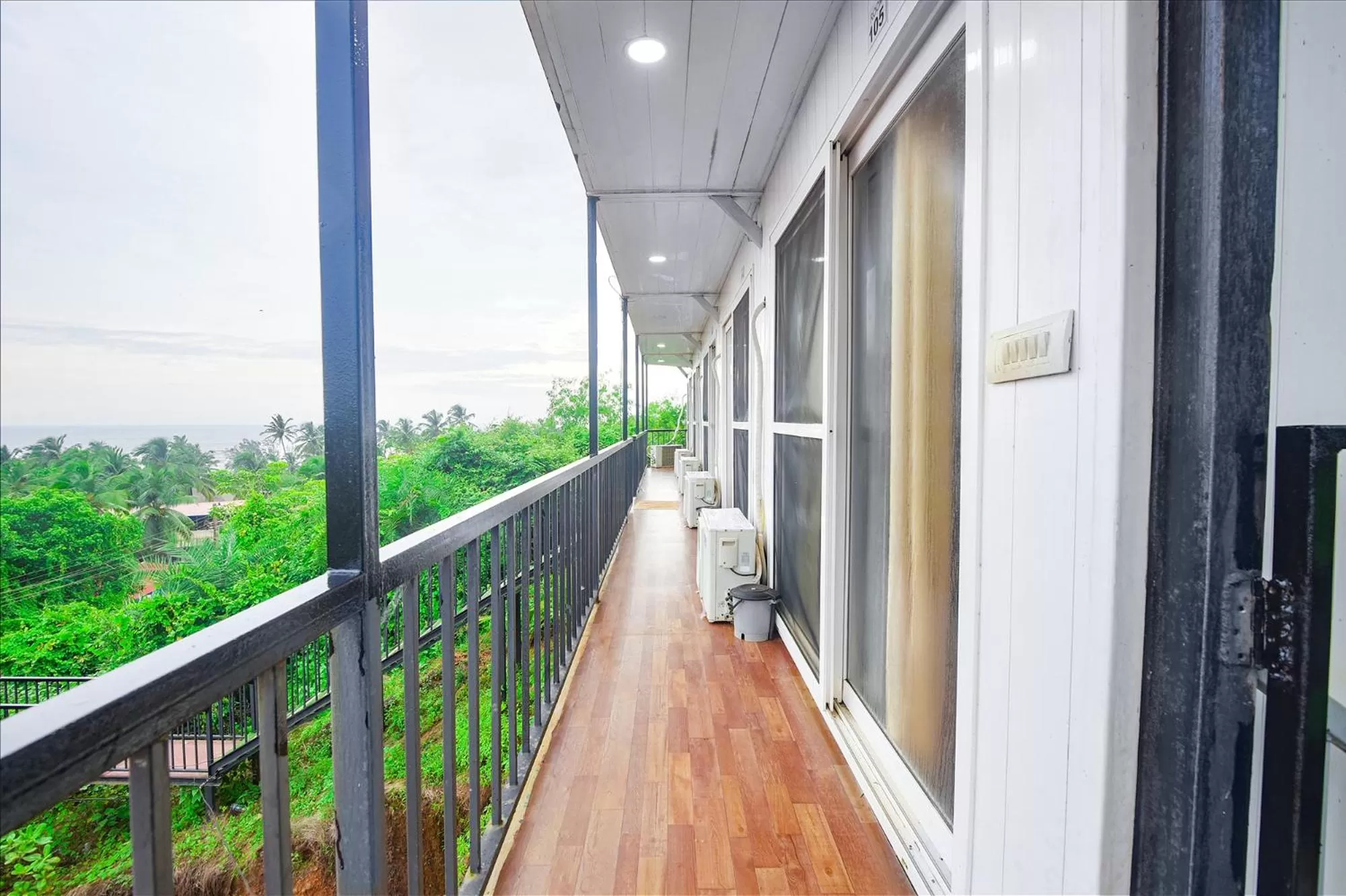 Balcony/Terrace in FabExpress Vincy Place, Mandrem Beach