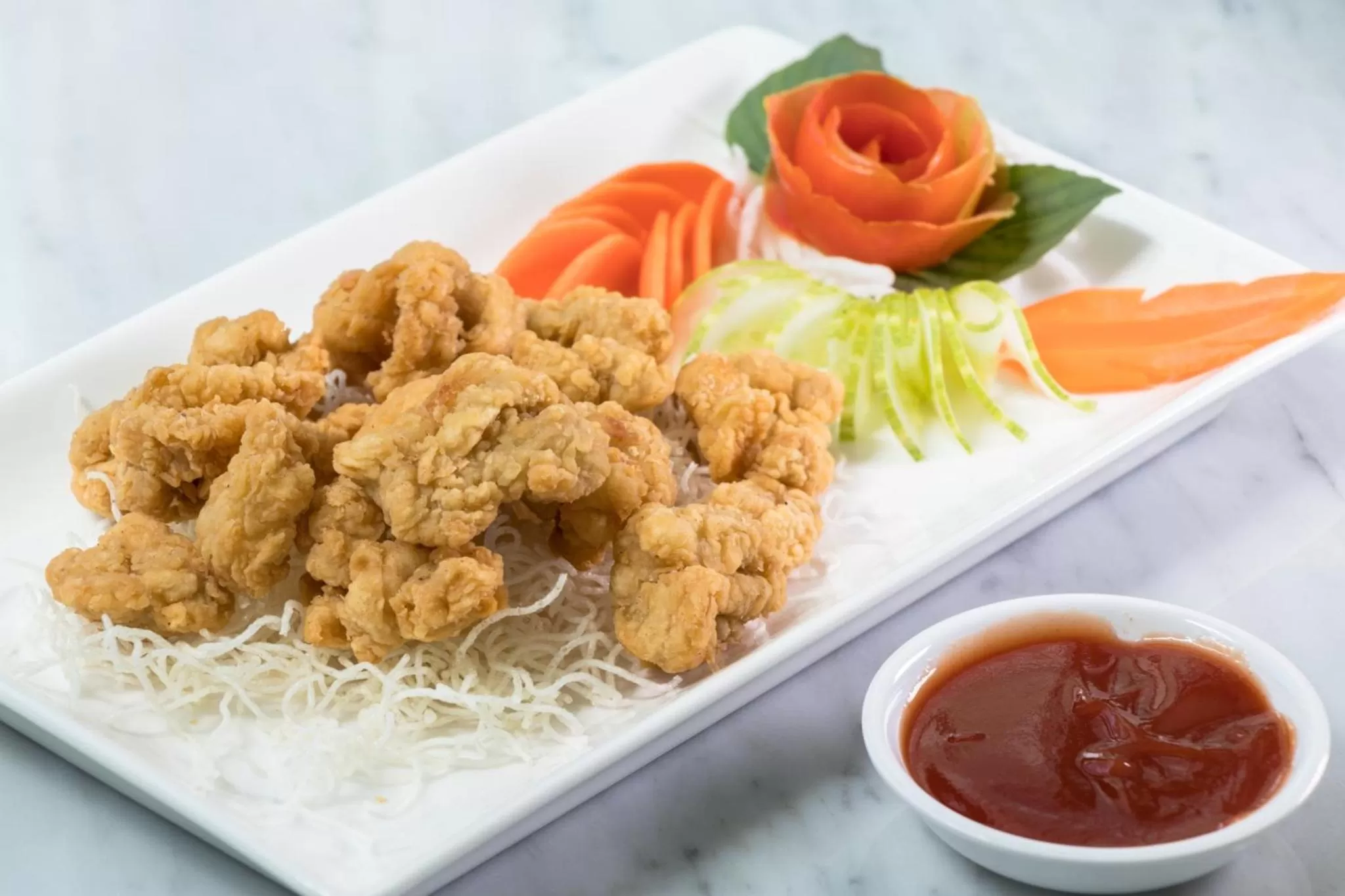 Food close-up in P Plus Hotel