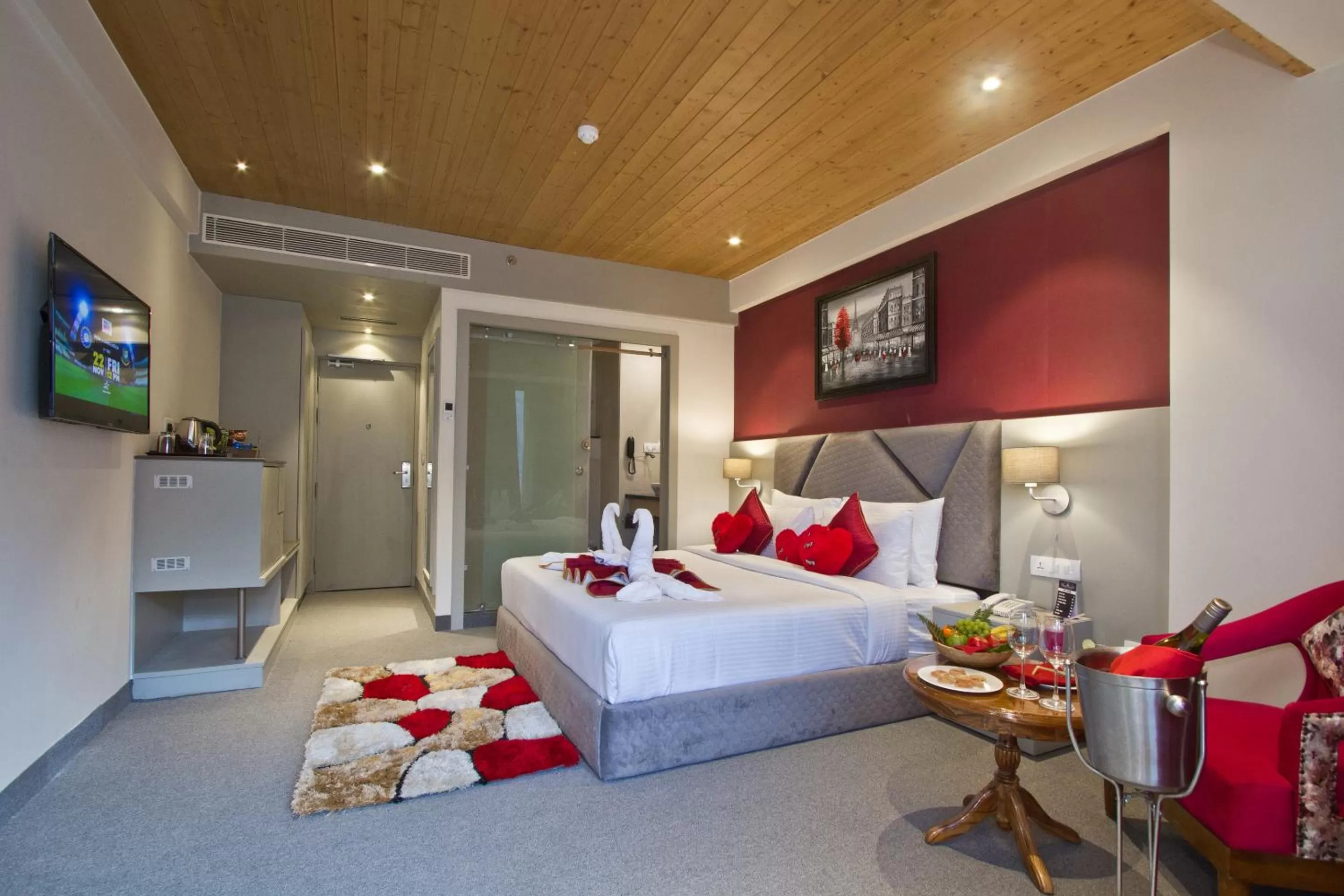 Bed in The Whitestone Resorts