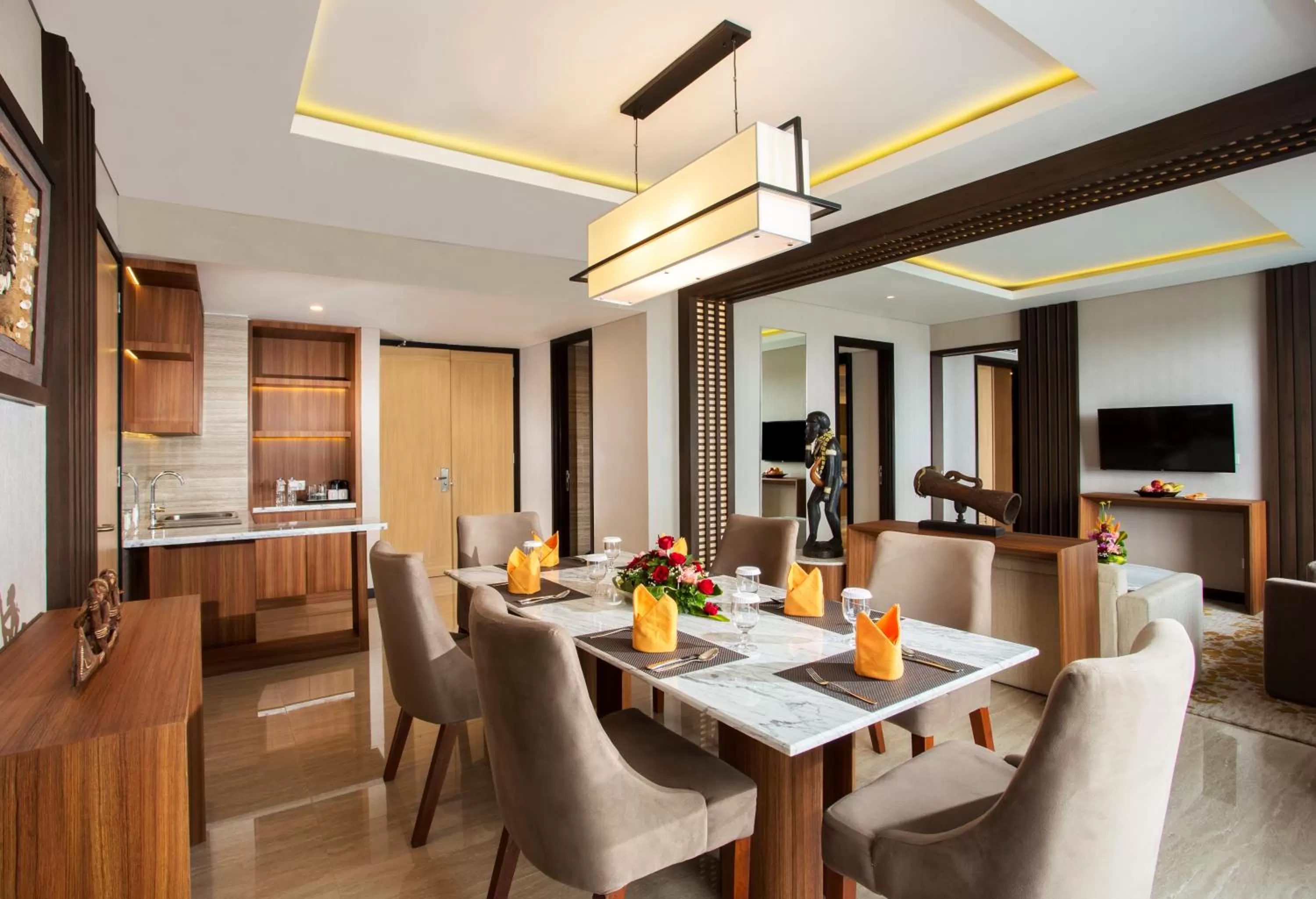Dining area in Swiss-Belhotel Papua