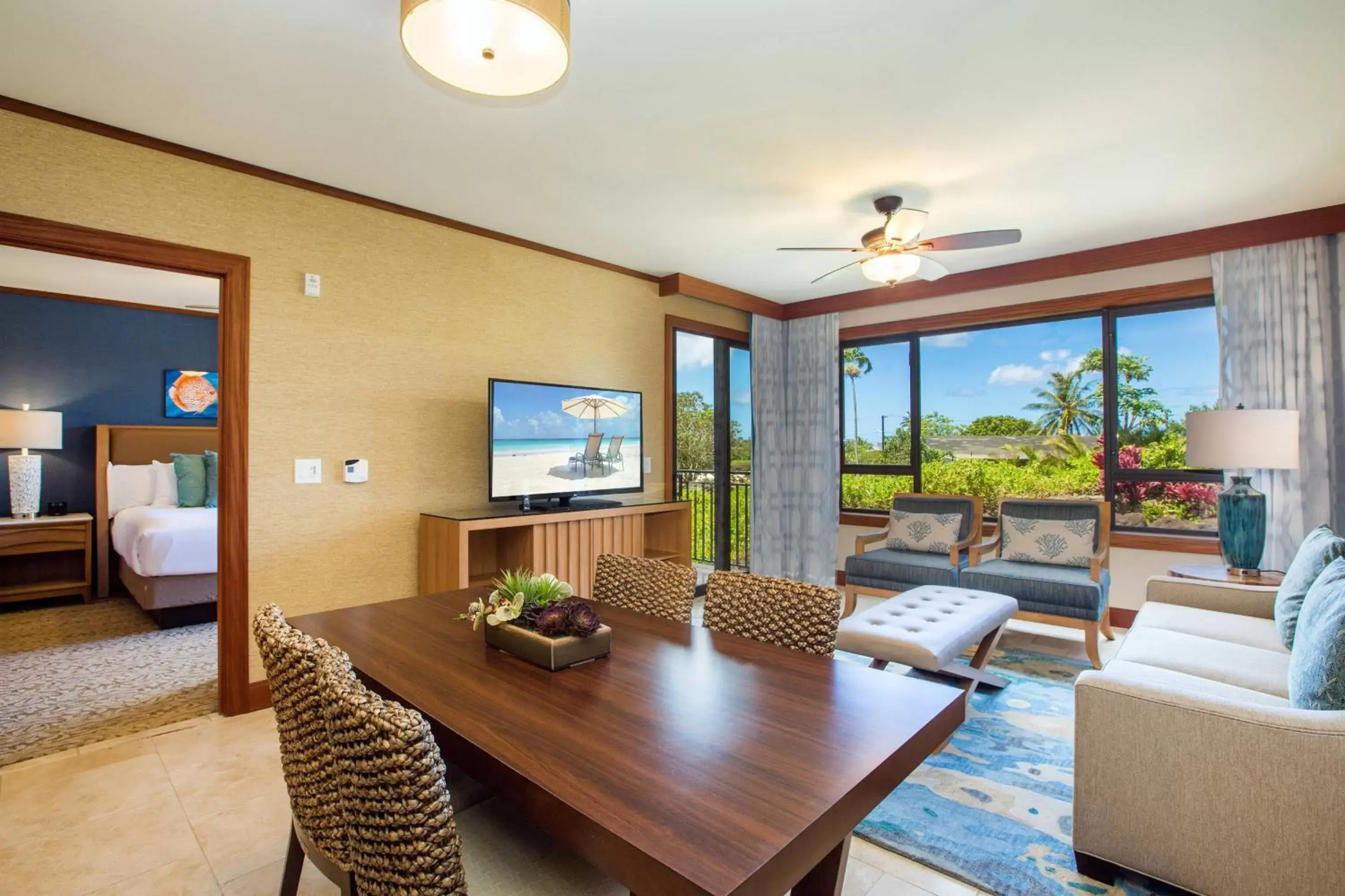 1 Bedroom Villa, 1 King, Sofa bed, Island view, Balcony in Koloa Landing Resort at Po'ipu, Autograph Collection 1 Bedroom Villa, 1 King, Sofa bed, Island view, Balcony in Koloa Landing Resort at Po'ipu, Autograph Collection