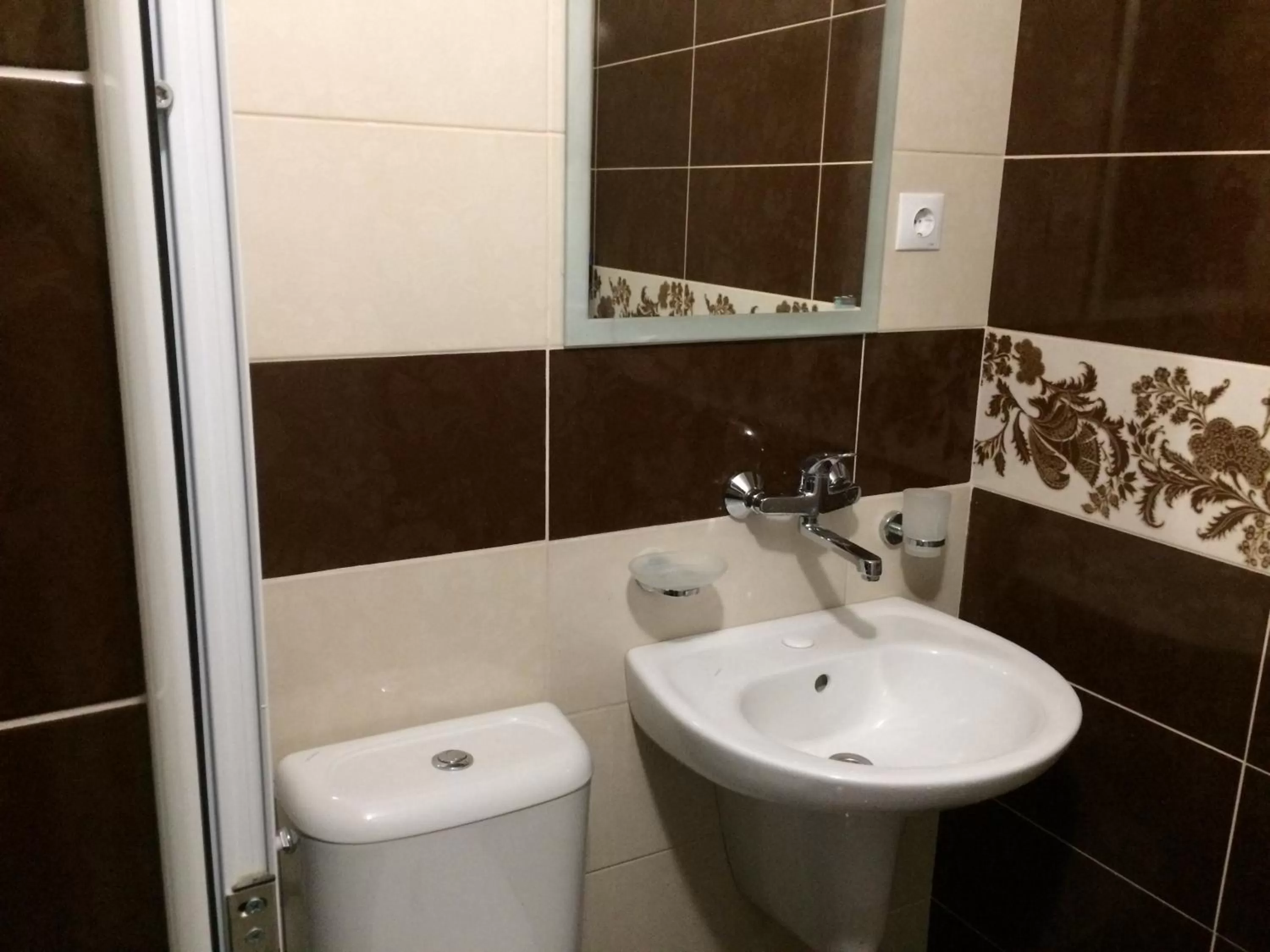 Bathroom in Apartments Stamopolu Lux economy class