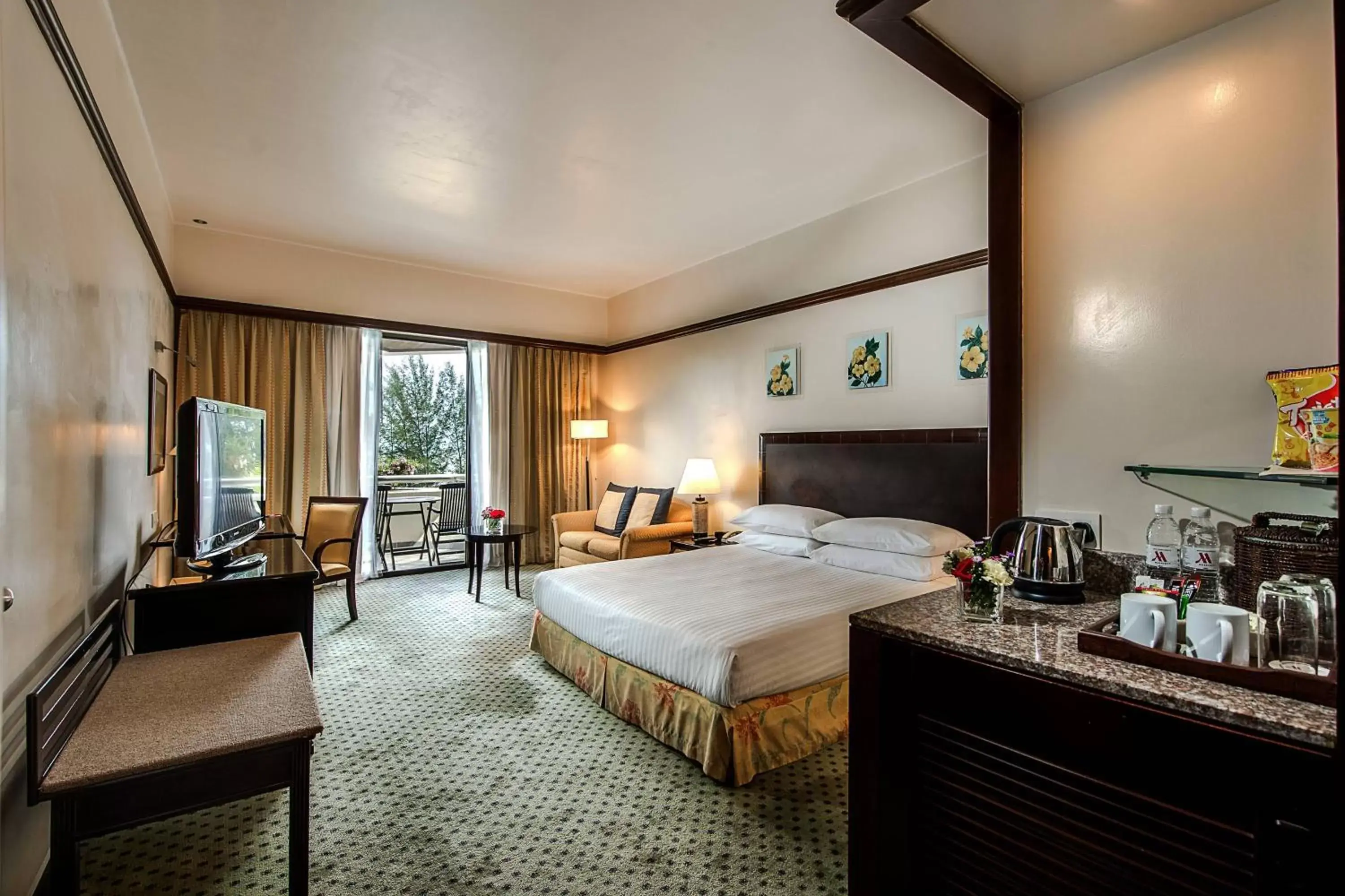 Deluxe Ocean King Room in Miri Marriott Resort & Spa Deluxe Ocean King Room in Miri Marriott Resort & Spa