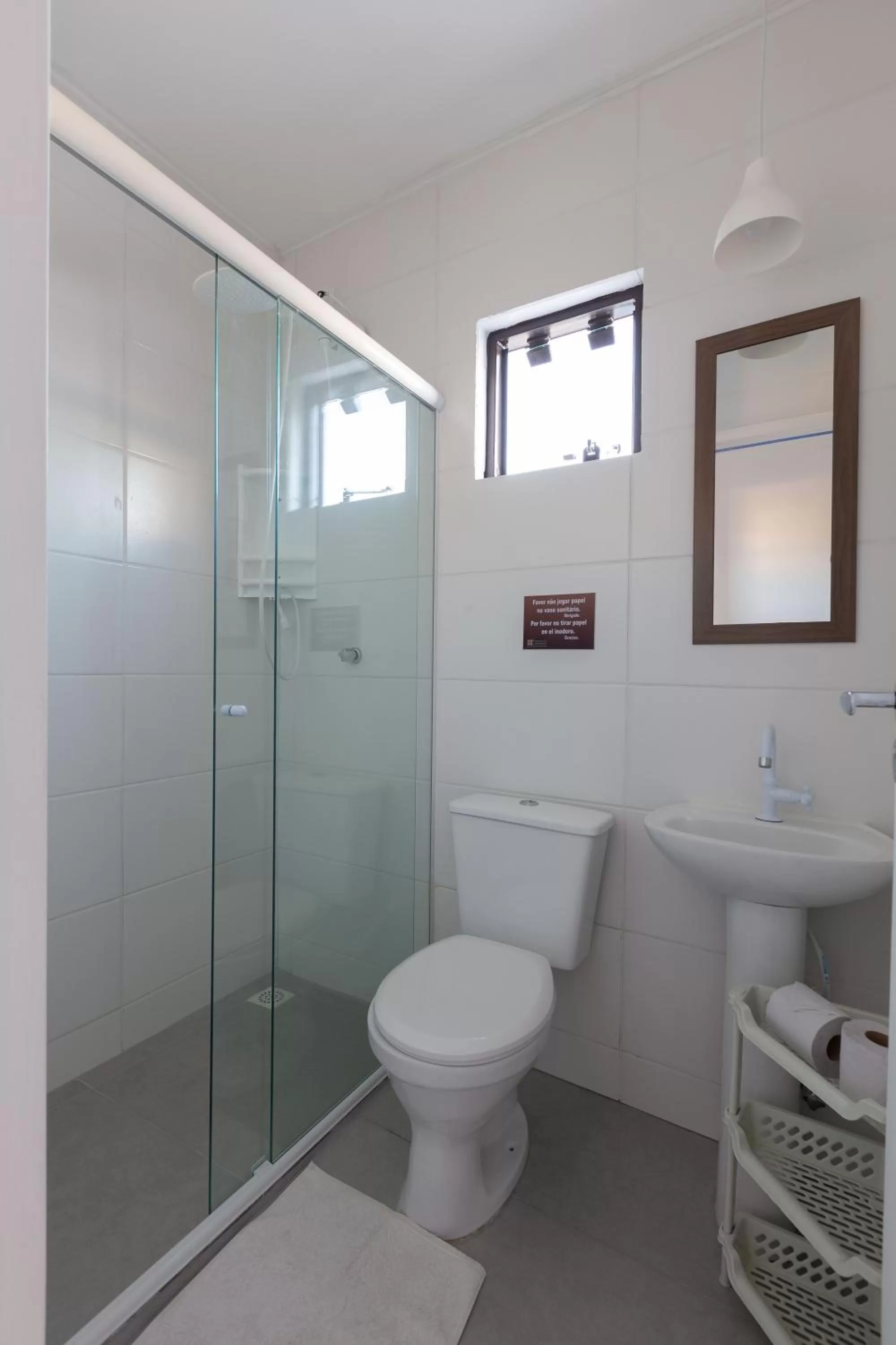 Bathroom in Pousada Recanto do Aconchego