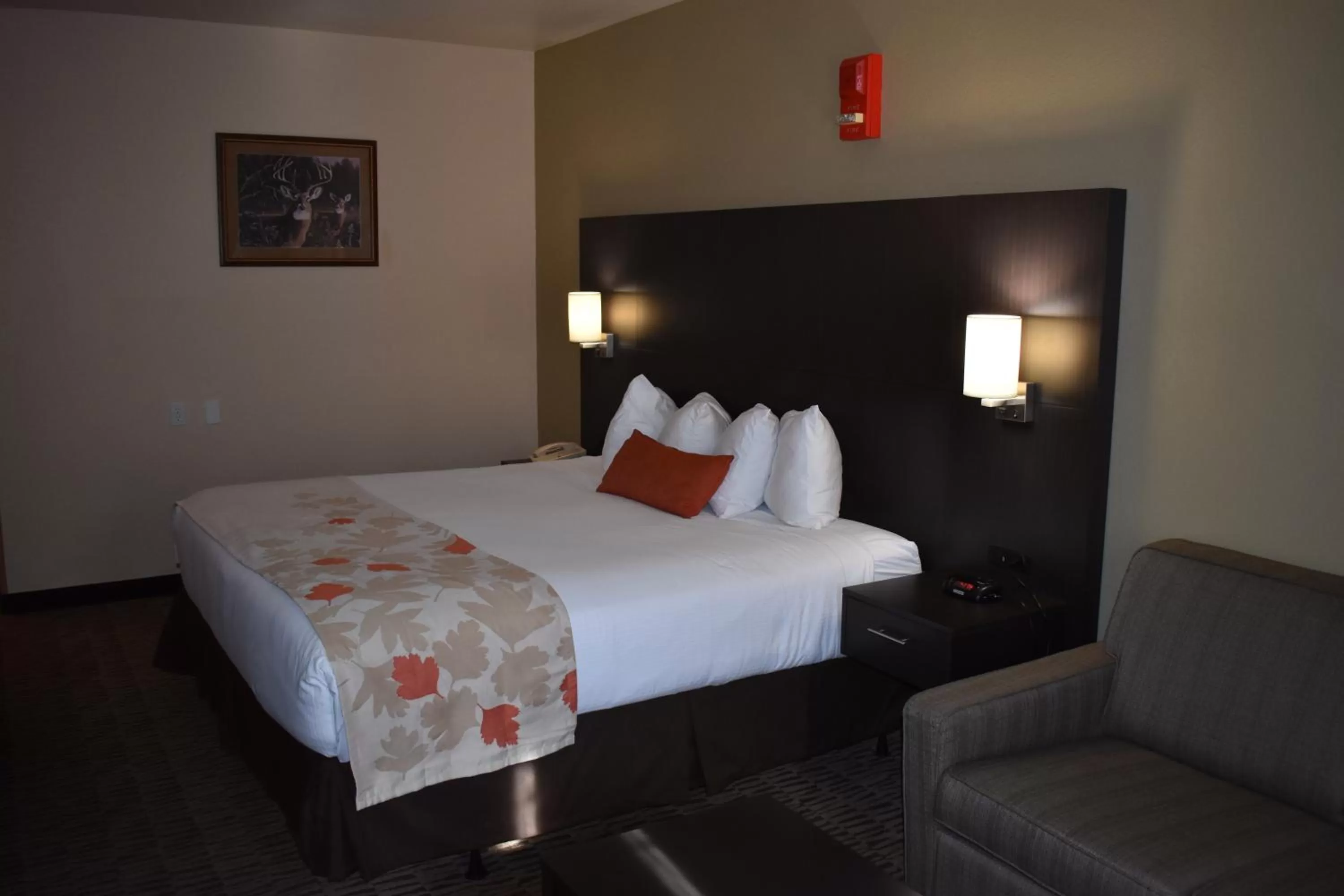 Bed in Hawthorn Suites Las Vegas