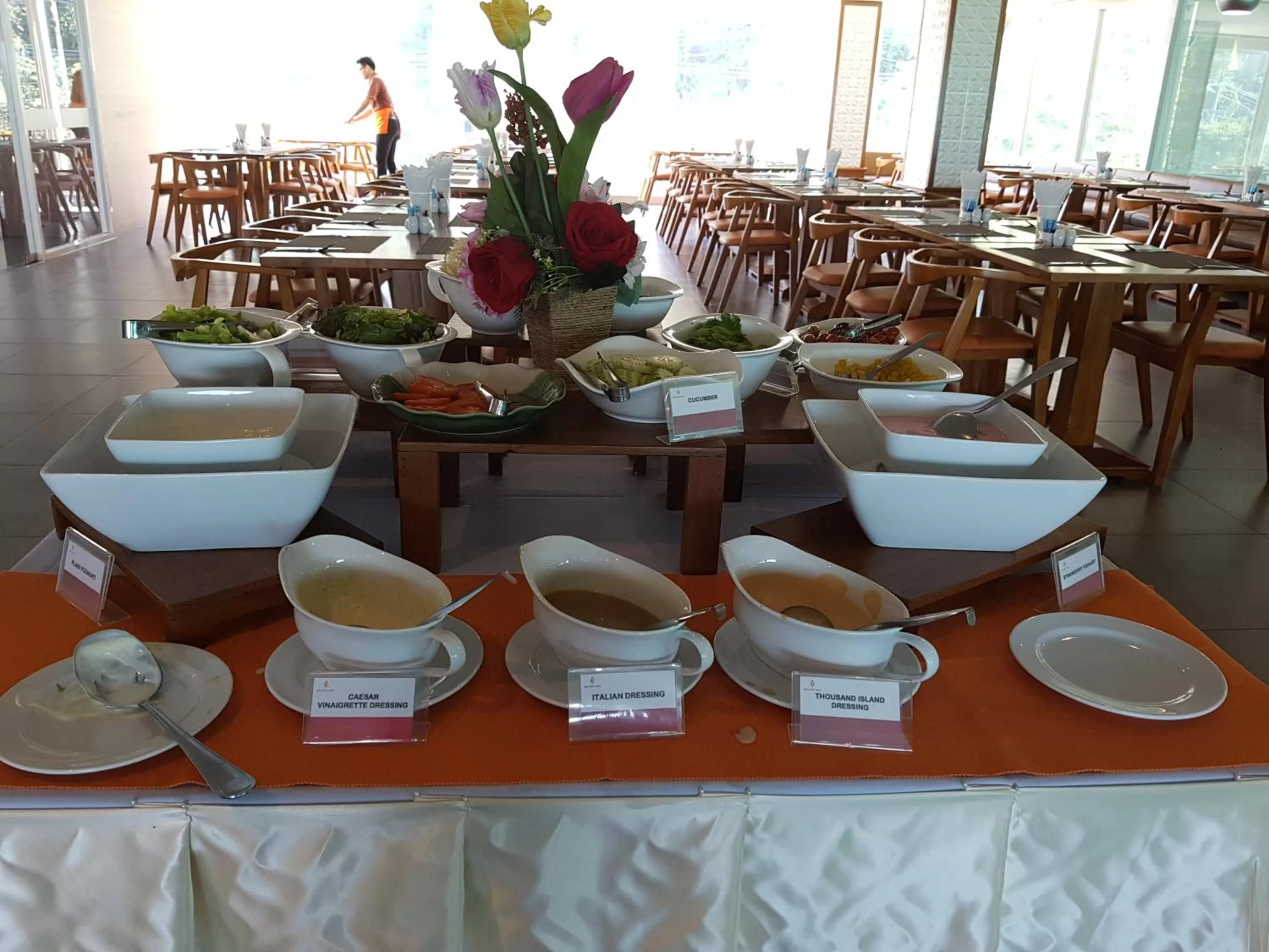 Buffet breakfast in Balihai Bay Pattaya