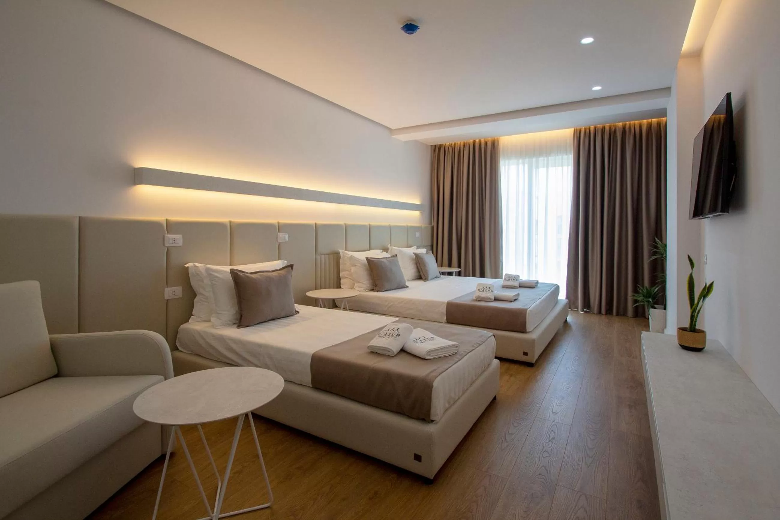 Bed in Dazur Coast Resort