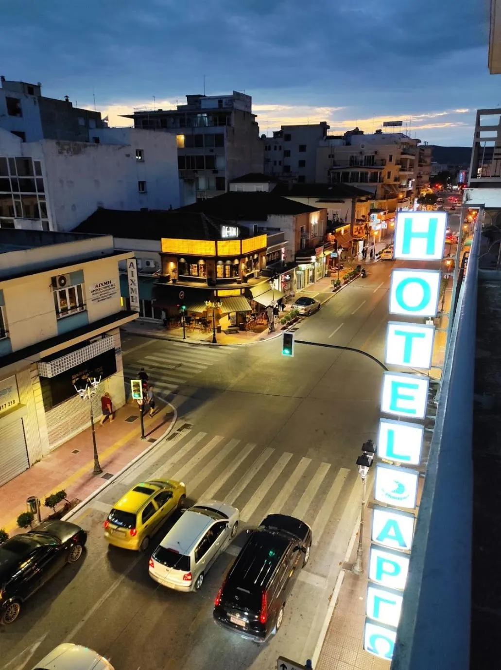 Bird's eye view in Hôtel Argo